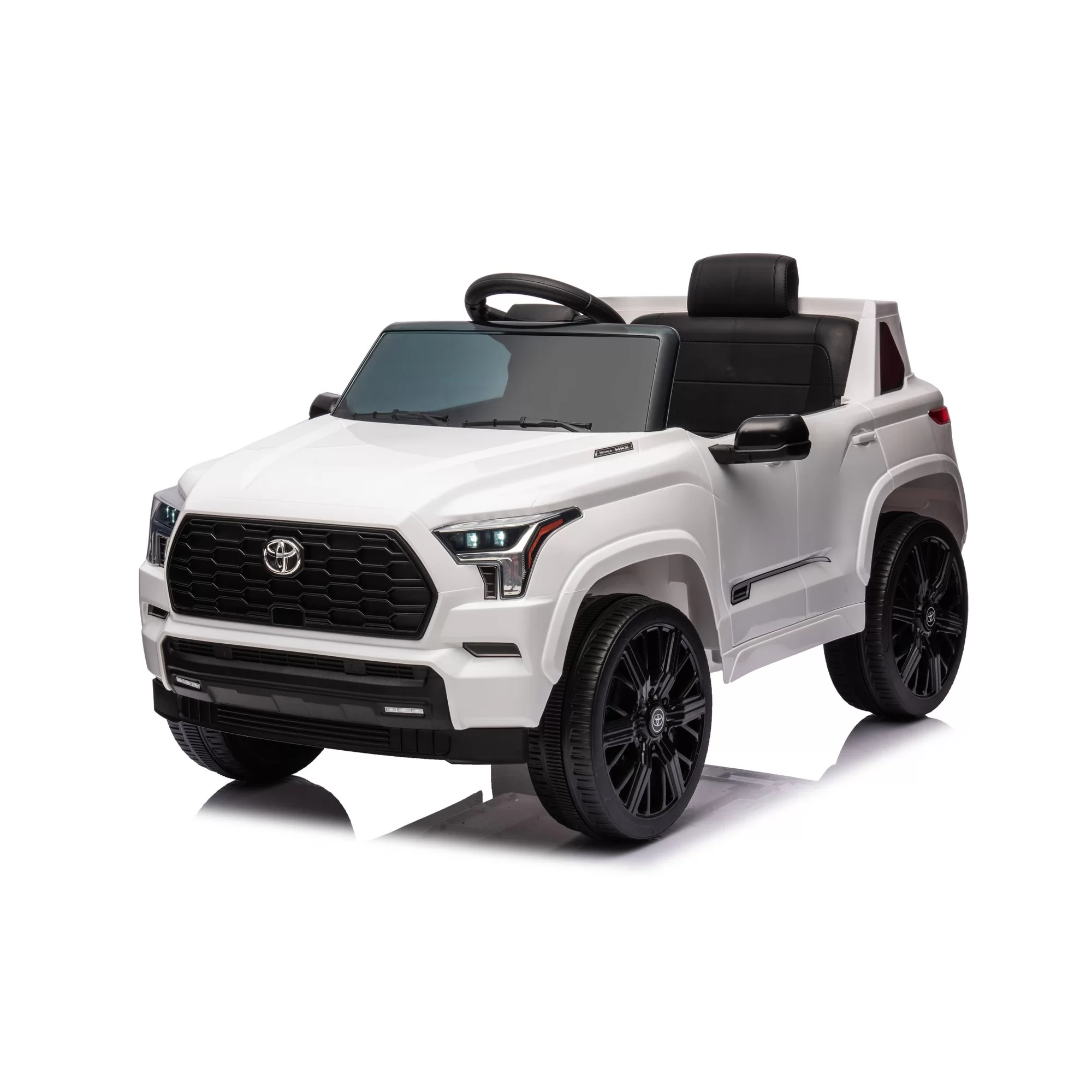 Official Licensed Toyota Sequoia Kids Ride-On SUV 12V with 2.4G Remote Control, Openable Door & MP3