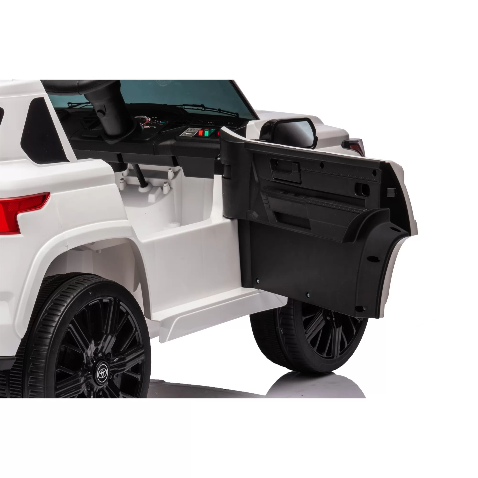 Official Licensed Toyota Sequoia Kids Ride-On SUV 12V with 2.4G Remote Control, Openable Door & MP3