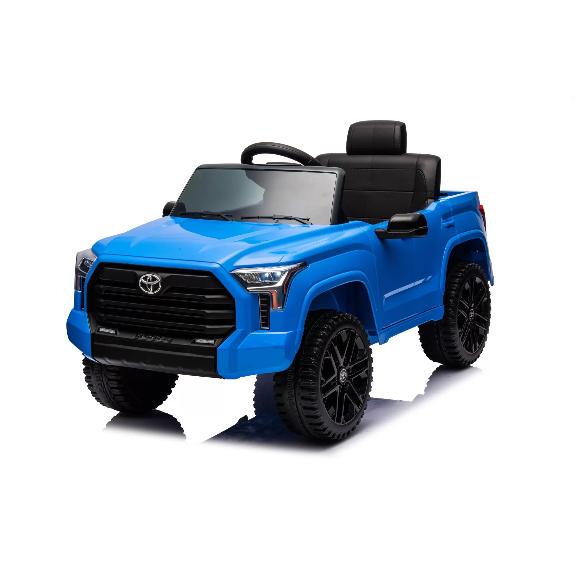 12V Toyota Tundra Ride-On Truck for Kids | Open-Top Cab, 2.4G Remote, Rear Wheel Suspension