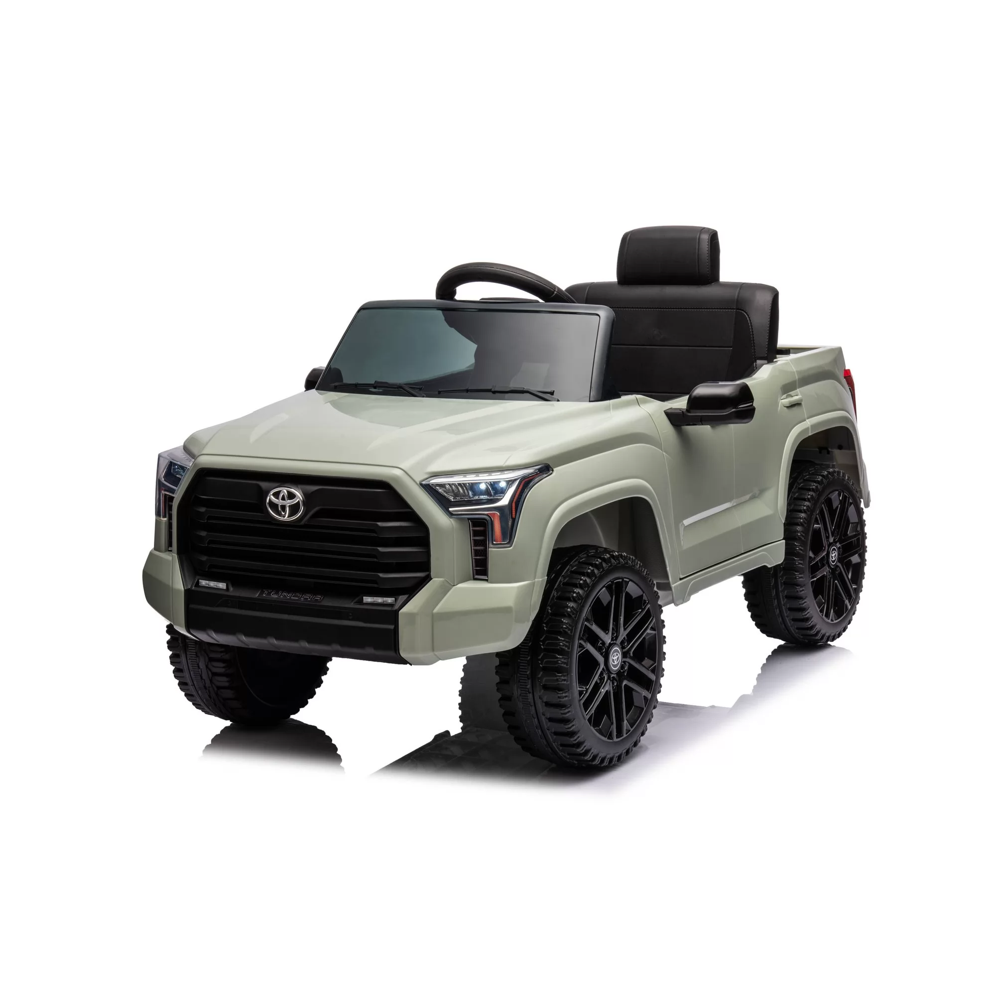 12V Toyota Tundra Ride-On Truck for Kids | Open-Top Cab, 2.4G Remote, Rear Wheel Suspension