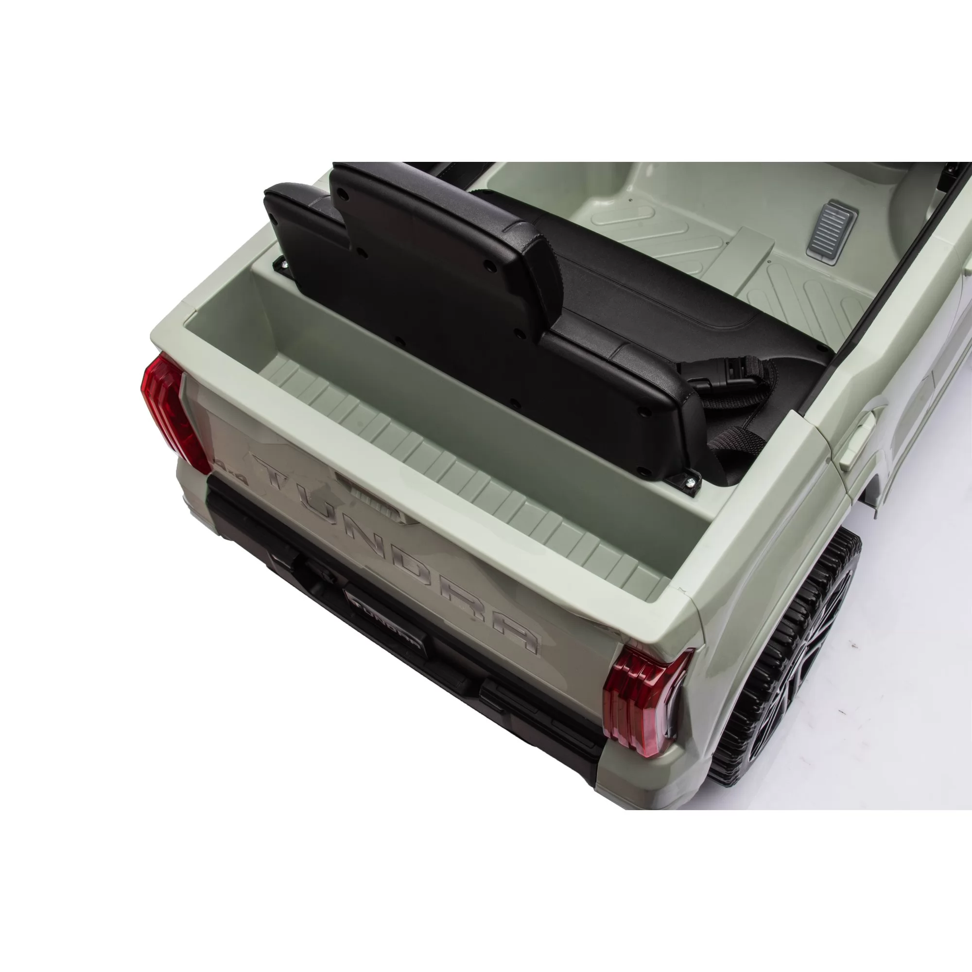 12V Toyota Tundra Ride-On Truck for Kids | Open-Top Cab, 2.4G Remote, Rear Wheel Suspension