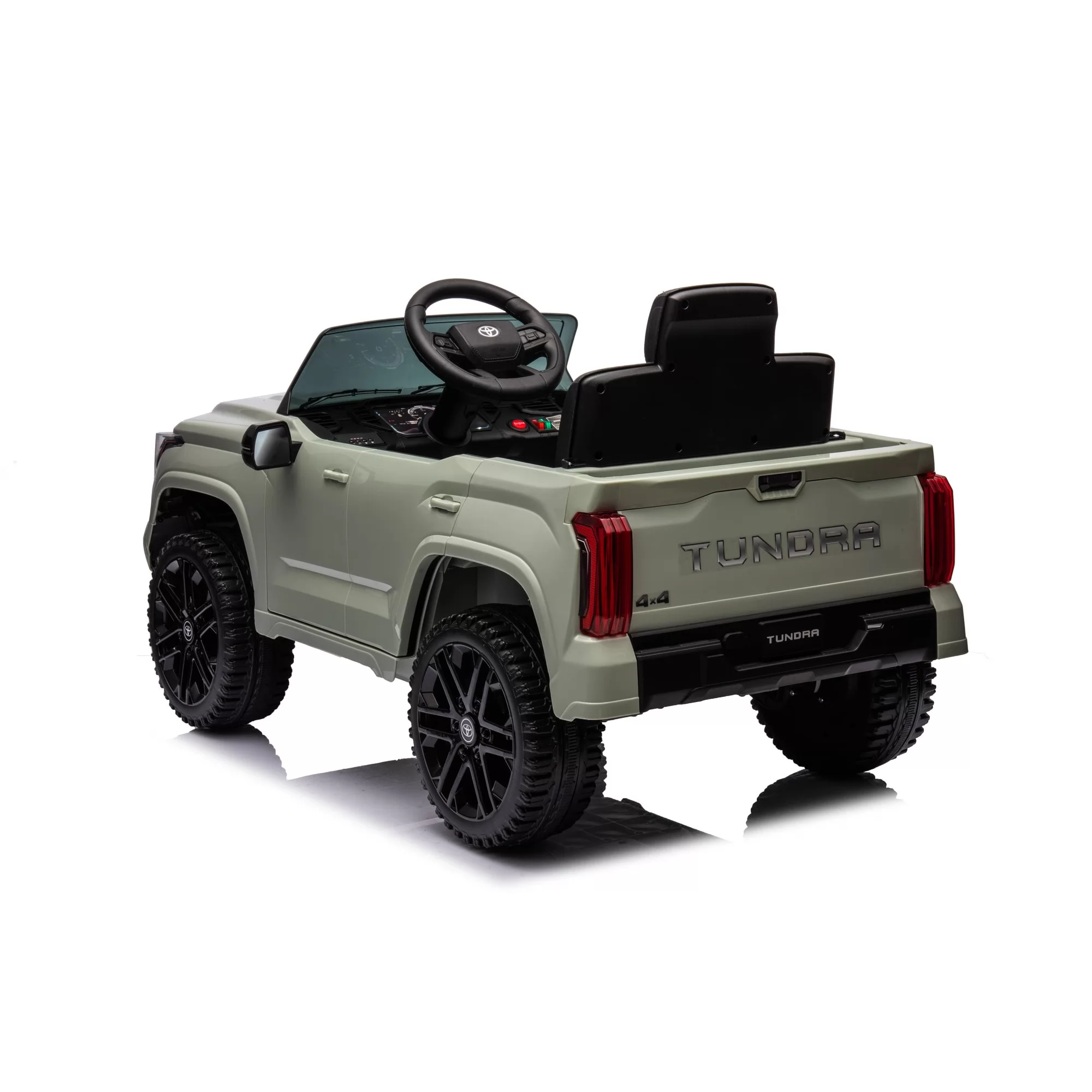 12V Toyota Tundra Ride-On Truck for Kids | Open-Top Cab, 2.4G Remote, Rear Wheel Suspension