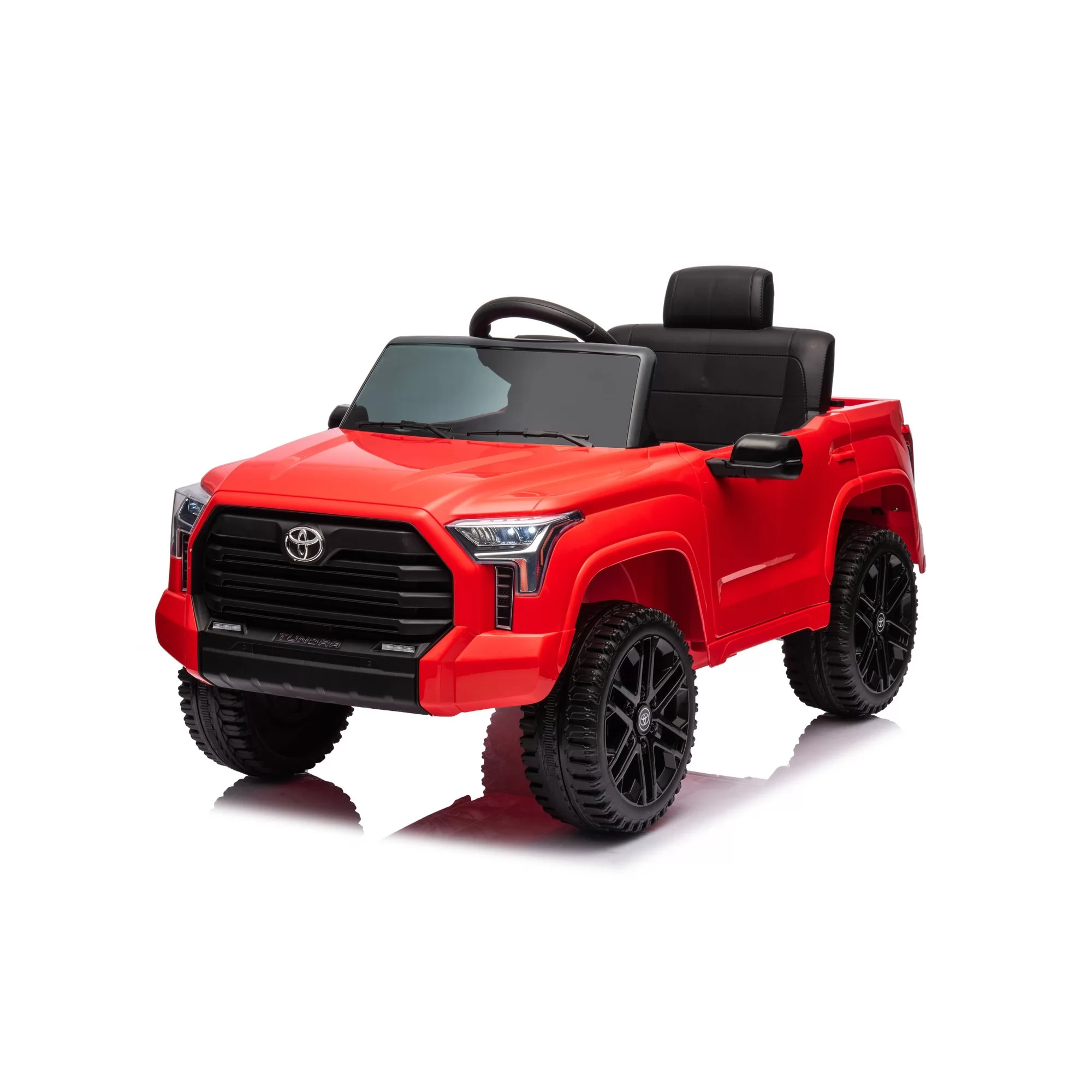 12V Toyota Tundra Ride-On Truck for Kids | Open-Top Cab, 2.4G Remote, Rear Wheel Suspension