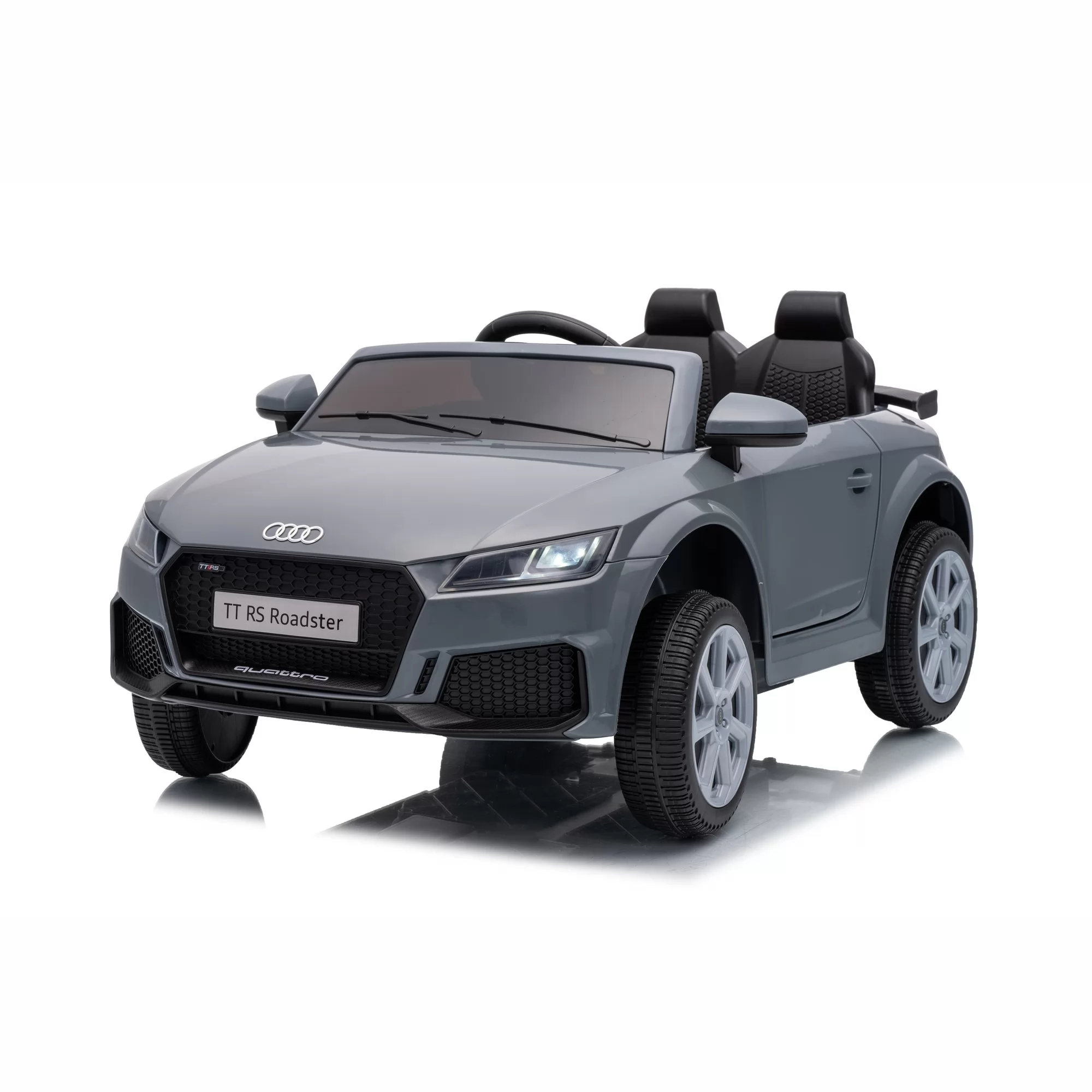 Official Licensed Audi TT RS Roadster Kids Ride-On Car – Convertible Two-Seater with 2.4G Remote Control, Openable Doors & Bluetooth