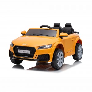 Official Licensed Audi TT RS Roadster Kids Ride-On Car – Convertible Two-Seater with 2.4G Remote Control, Openable Doors & Bluetooth
