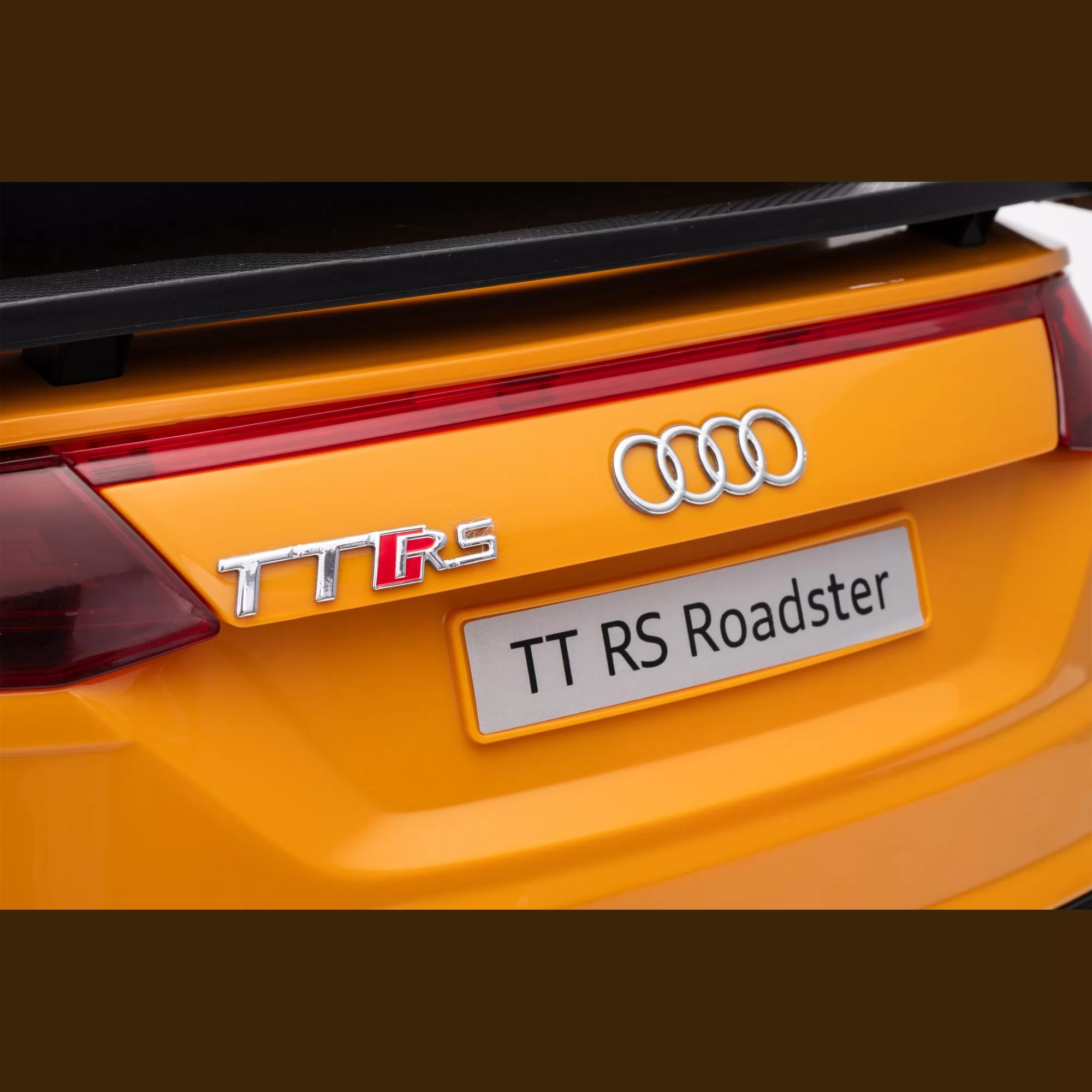 Official Licensed Audi TT RS Roadster Kids Ride-On Car – Convertible Two-Seater with 2.4G Remote Control, Openable Doors & Bluetooth