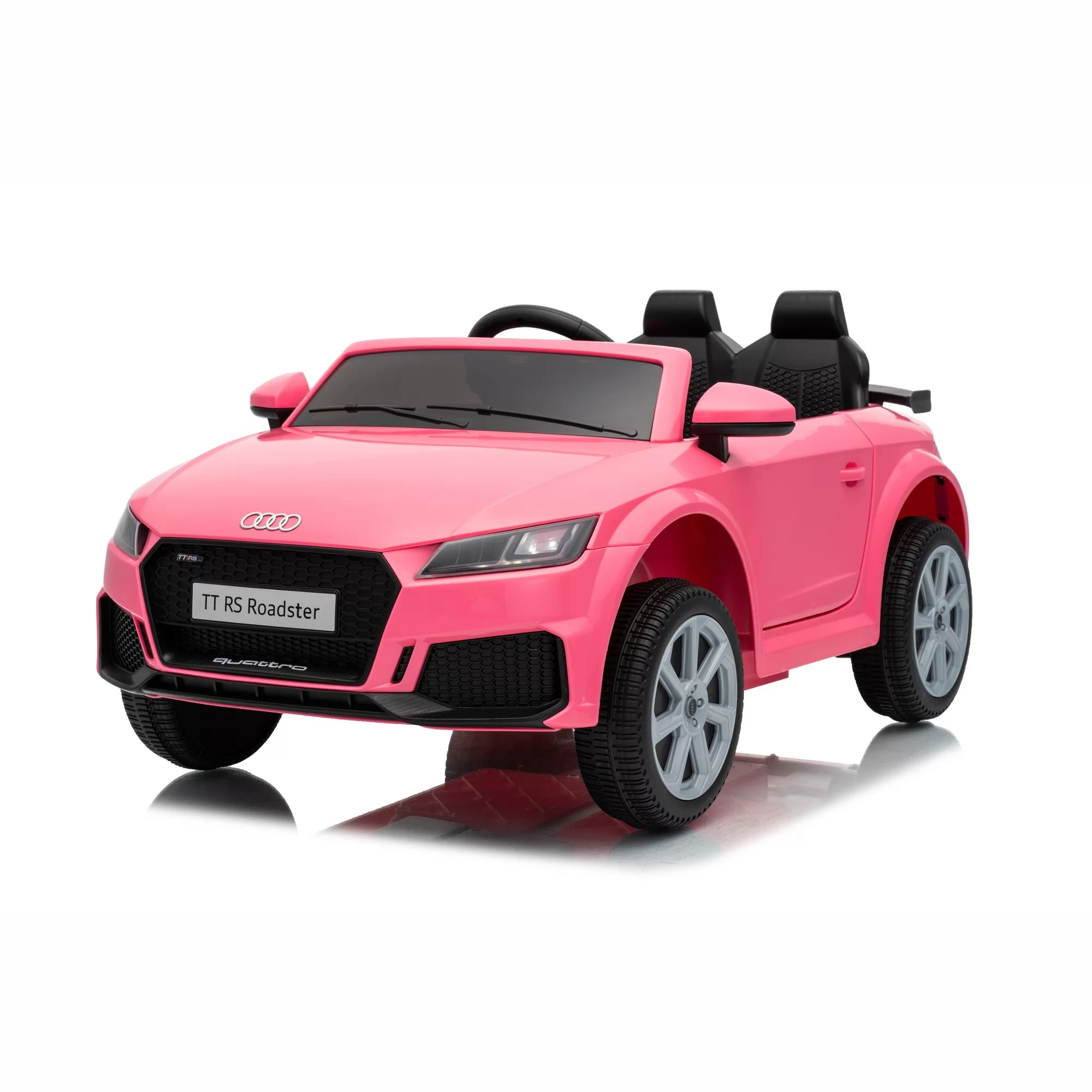 Official Licensed Audi TT RS Roadster Kids Ride-On Car – Convertible Two-Seater with 2.4G Remote Control, Openable Doors & Bluetooth