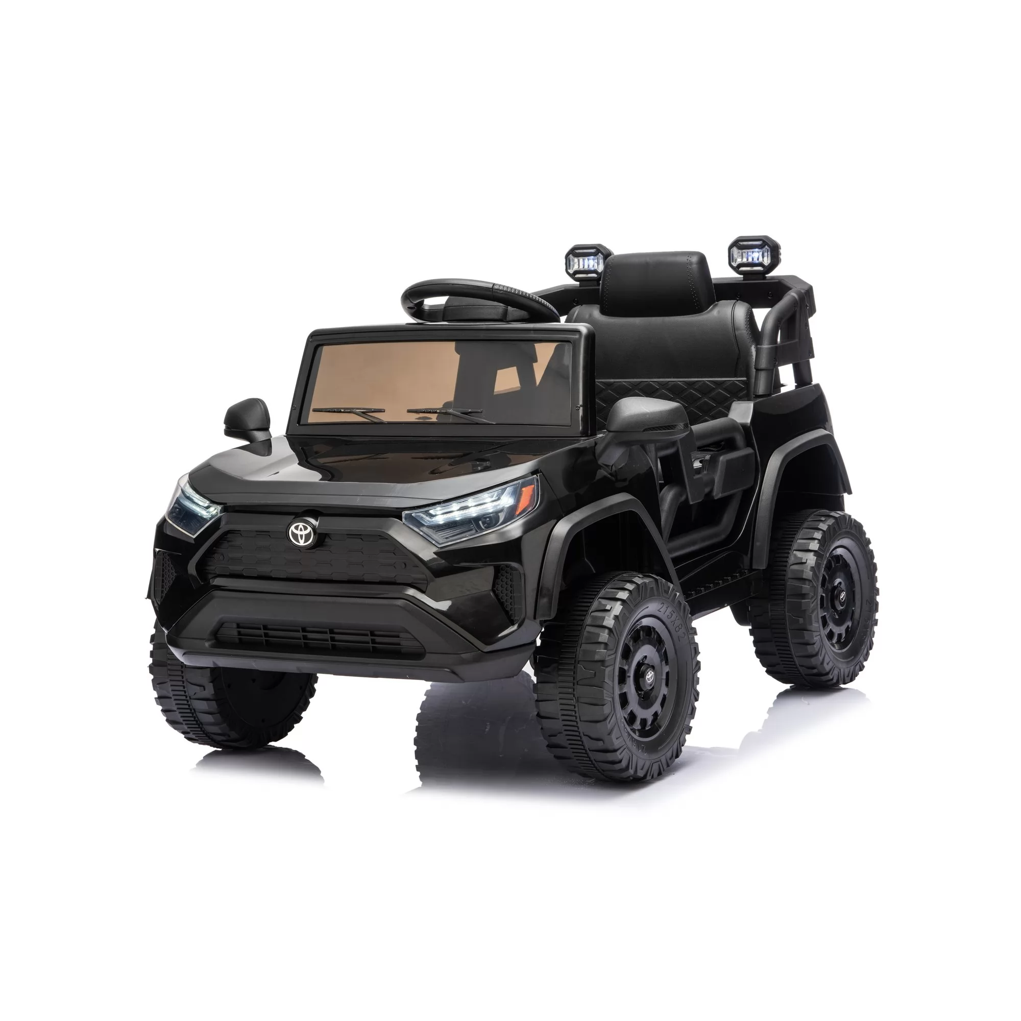 Toyota RAV4 12V Ride-On SUV for Kids | Two Seats, 4-Wheel Suspension, Bluetooth