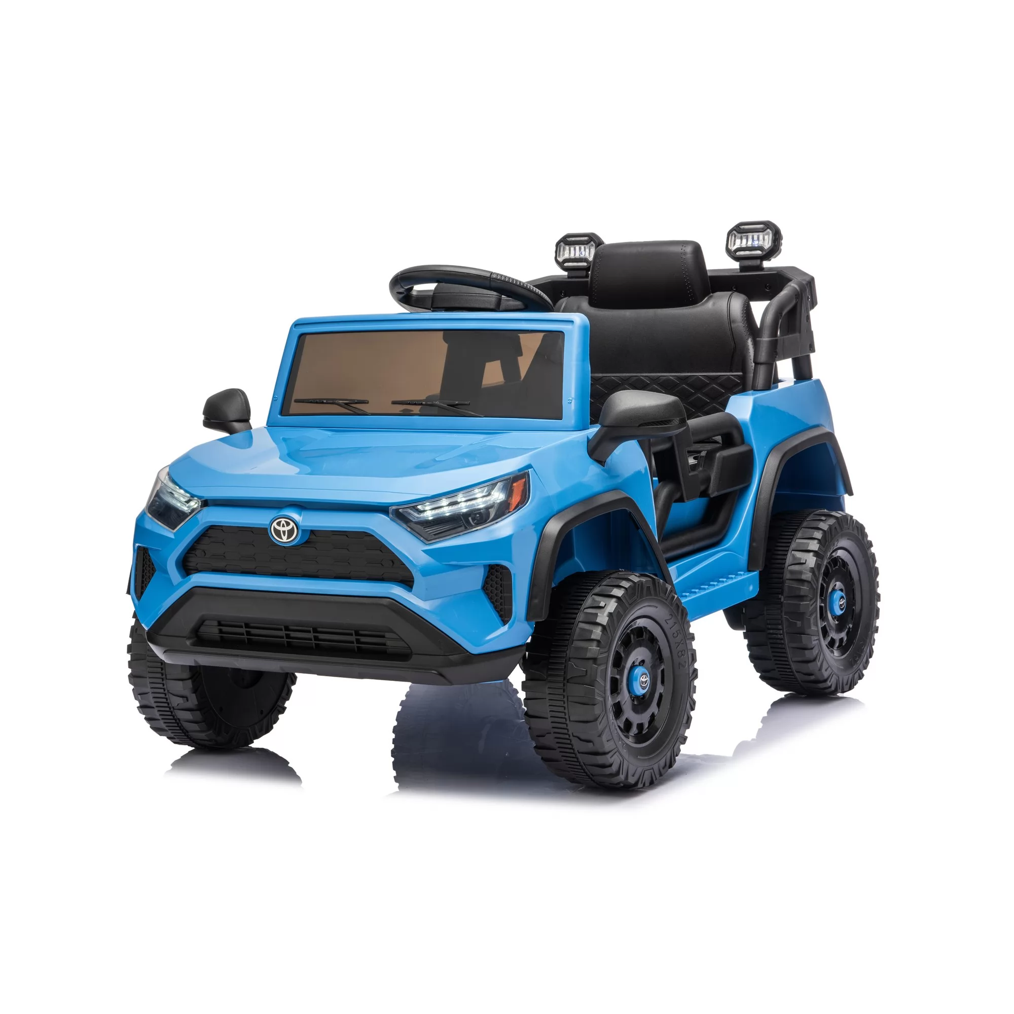 Toyota RAV4 12V Ride-On SUV for Kids | Two Seats, 4-Wheel Suspension, Bluetooth