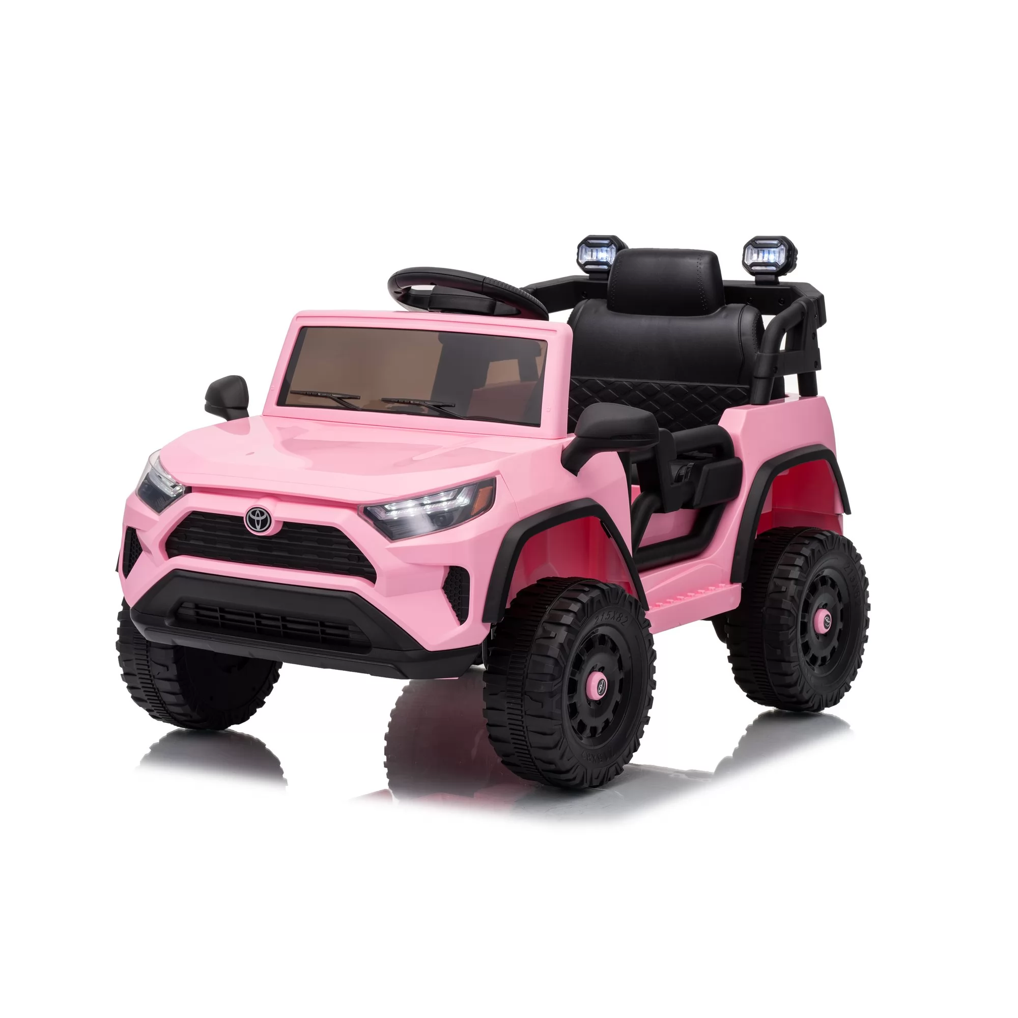 Toyota RAV4 12V Ride-On SUV for Kids | Two Seats, 4-Wheel Suspension, Bluetooth