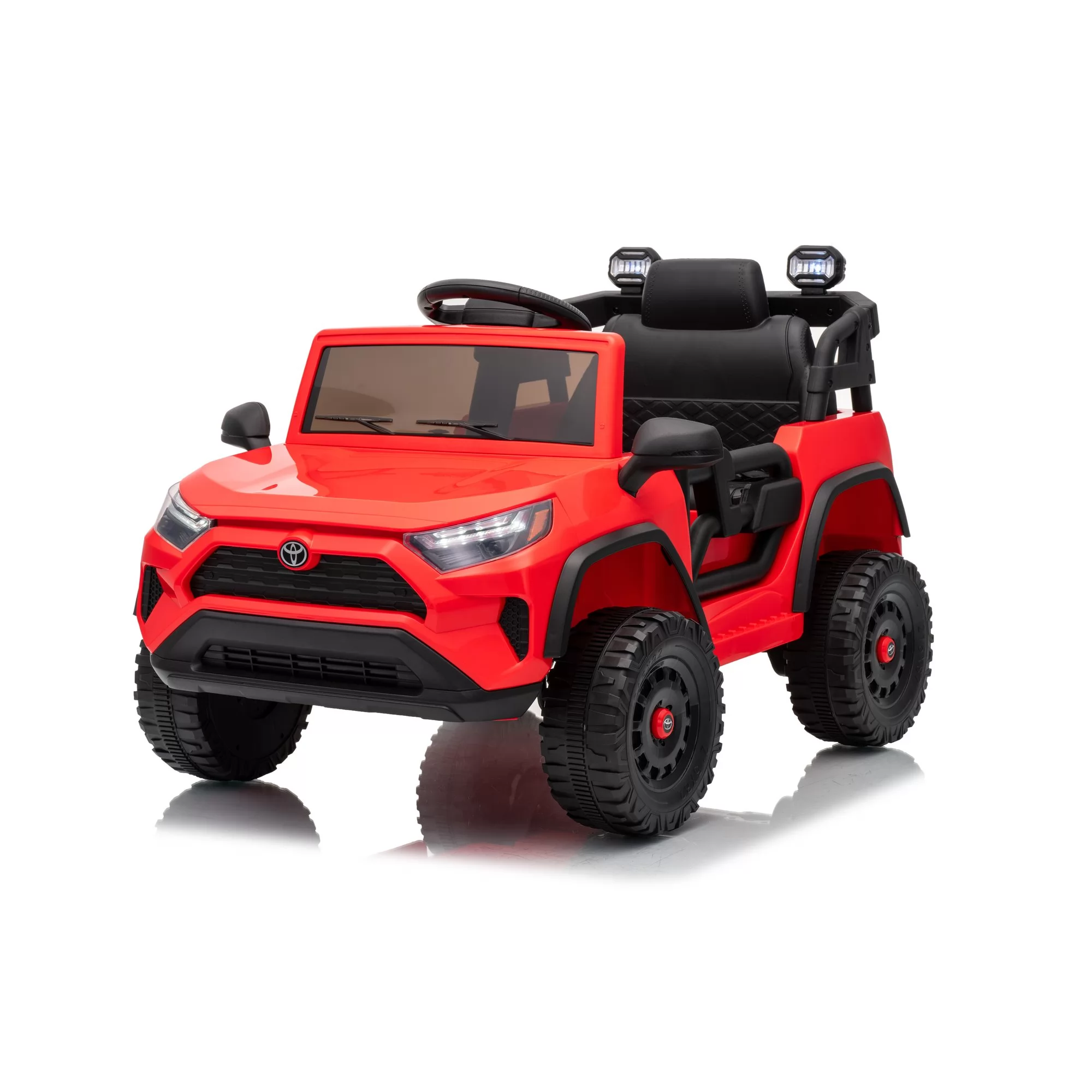 Toyota RAV4 12V Ride-On SUV for Kids | Two Seats, 4-Wheel Suspension, Bluetooth