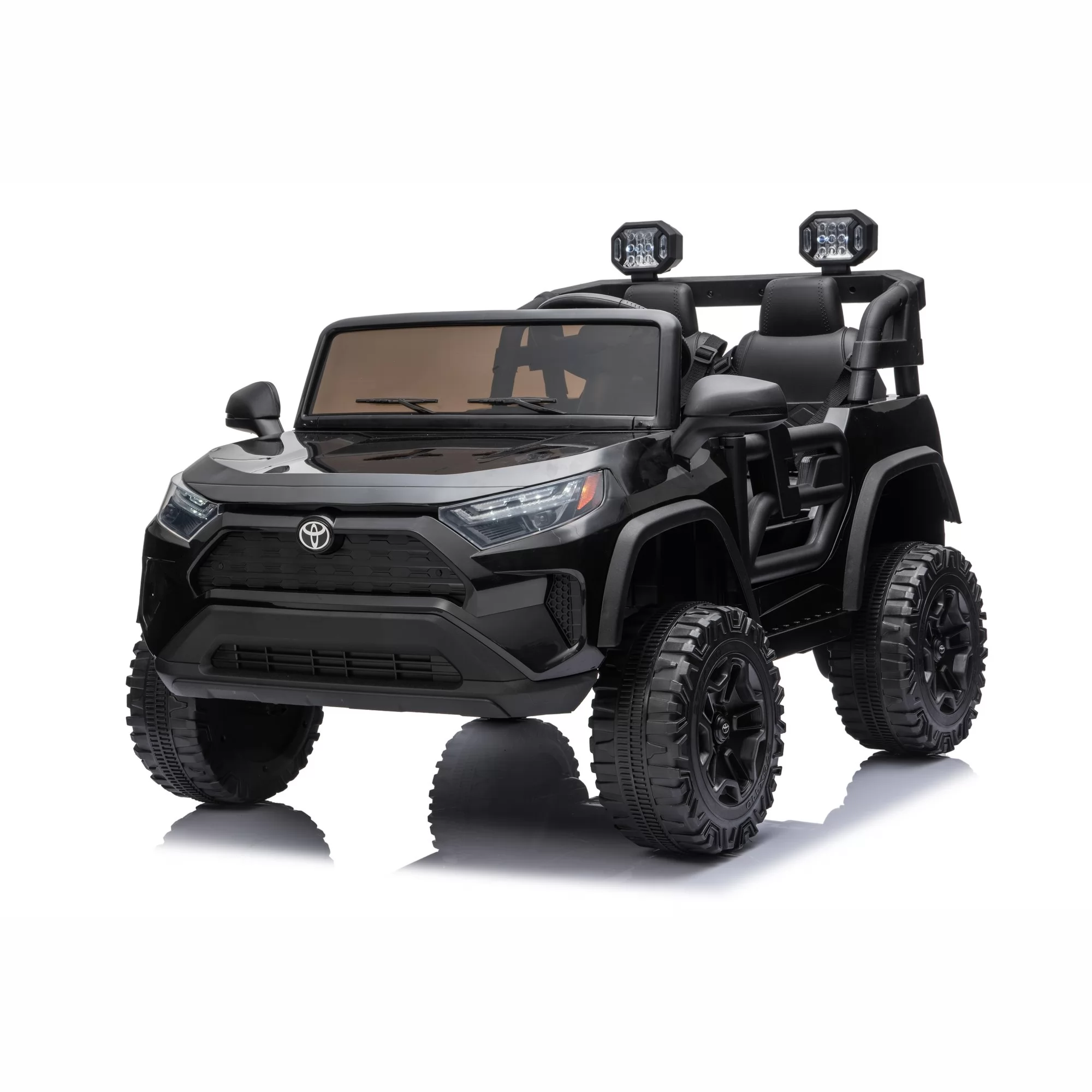 Compact Toyota RAV4 6V Ride-On SUV for Kids | 2.4G Remote, 4-Wheel Suspension, Bluetooth