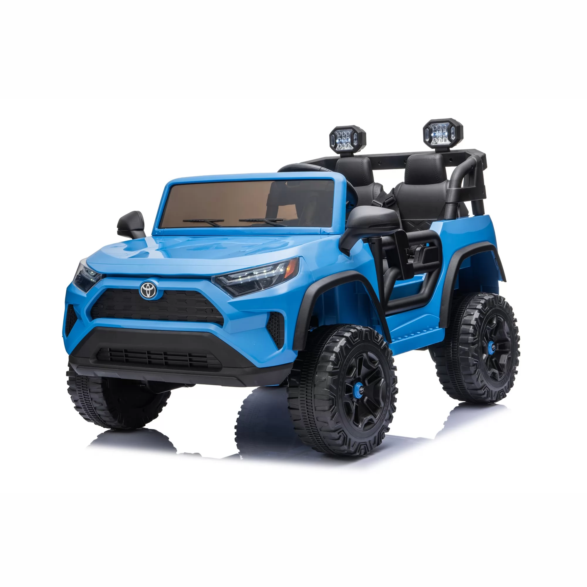 Compact Toyota RAV4 6V Ride-On SUV for Kids | 2.4G Remote, 4-Wheel Suspension, Bluetooth