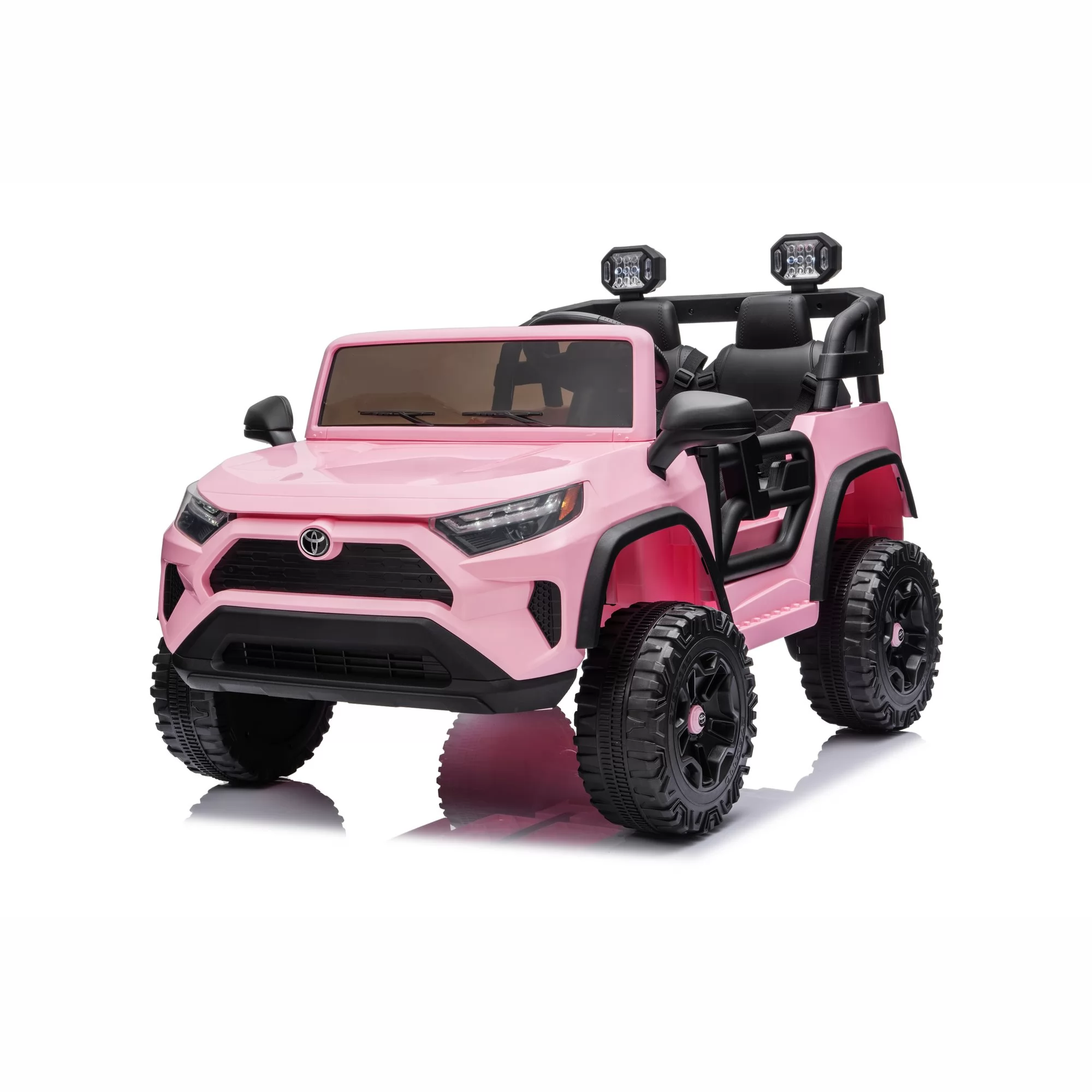 Compact Toyota RAV4 6V Ride-On SUV for Kids | 2.4G Remote, 4-Wheel Suspension, Bluetooth
