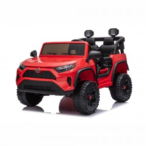 Compact Toyota RAV4 6V Ride-On SUV for Kids | 2.4G Remote, 4-Wheel Suspension, Bluetooth