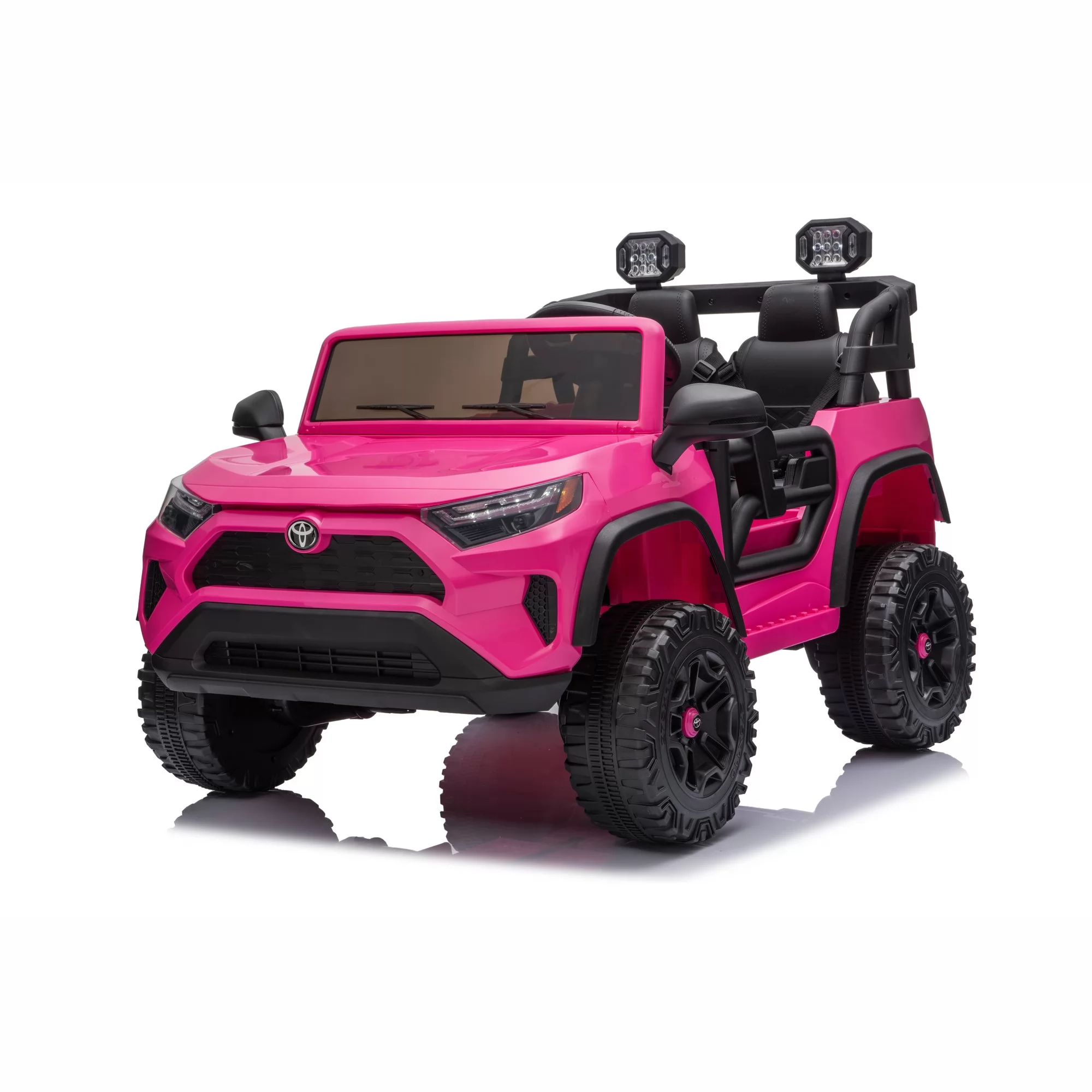 Compact Toyota RAV4 6V Ride-On SUV for Kids | 2.4G Remote, 4-Wheel Suspension, Bluetooth