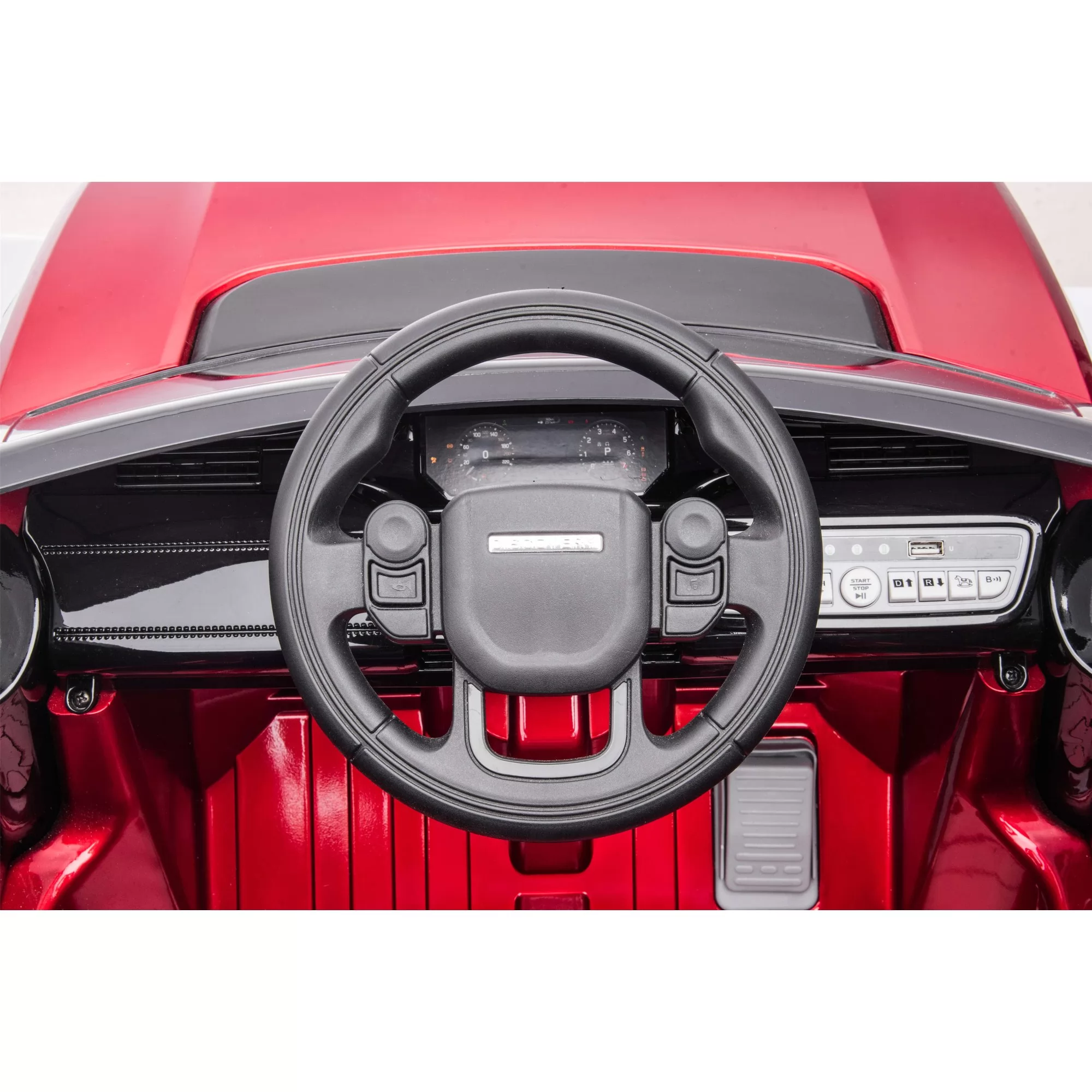 Official Licensed Land Rover Discovery Sport High-Door Kids Ride-On Car 12V with Bluetooth Remote & Opening Doors