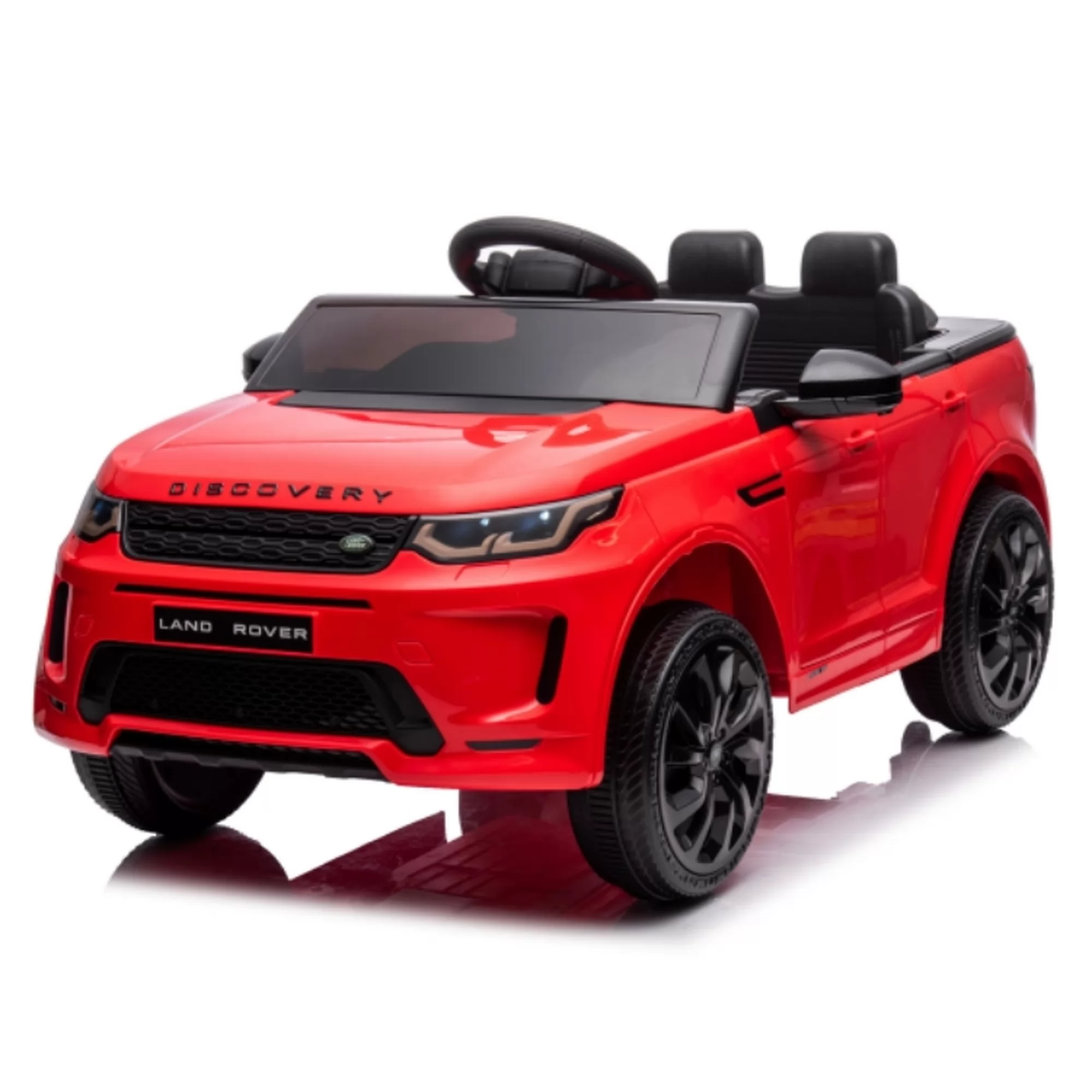 Official Licensed Land Rover Discovery Sport Low-Door Kids Ride-On Car 12V with Bluetooth Remote & Opening Doors