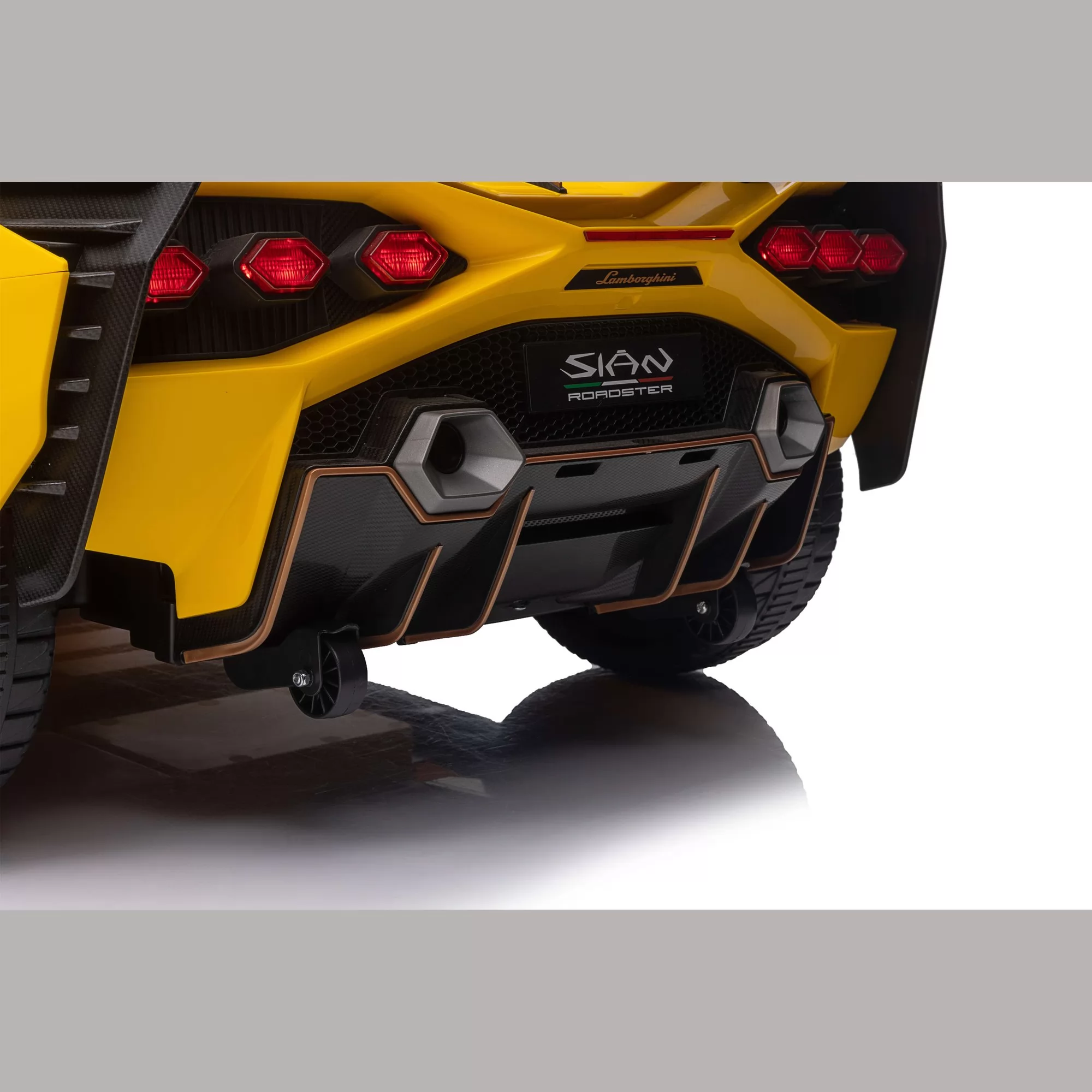 Official Licensed Lamborghini Sián Kids Ride-On Car 12V with Remote, Opening Doors, 4-Wheel Suspension & Power Display