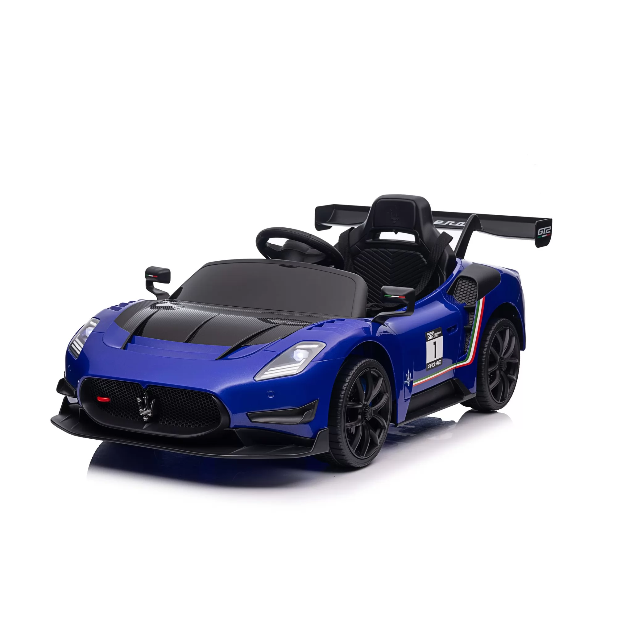 Official Licensed Maserati GT2 Kids Ride-On Race Car 12V-24V with 2.4G Remote & Rear Wing Featured Image