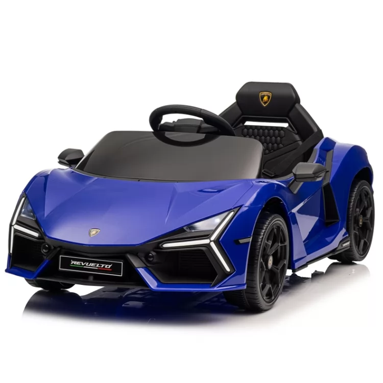 Official Licensed Lamborghini Revuelto Kids Ride-On Car 12V Dual-Motor with Opening Doors, 4-Wheel Suspension & Power Display