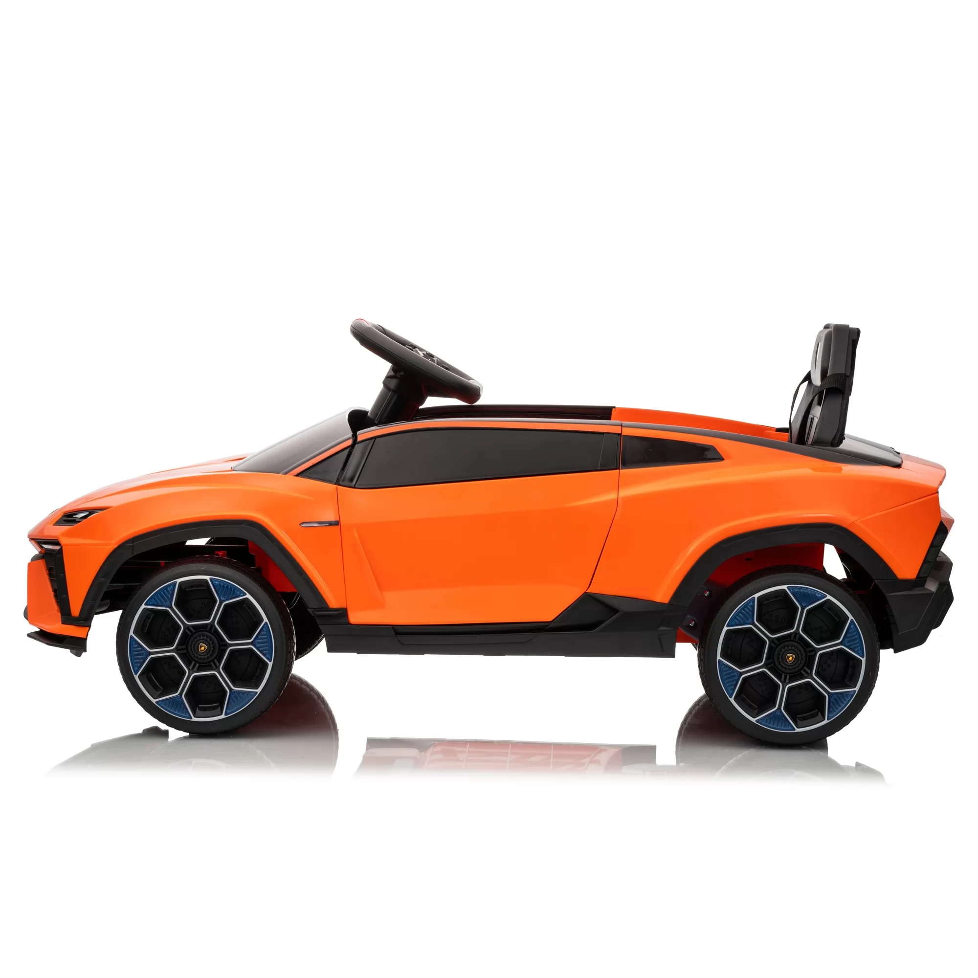 Official Licensed Lamborghini Lanzador Kids Ride-On Car 6V/12V with 2.4G Remote, Double Doors, LED Lights and EV-Concept Styling