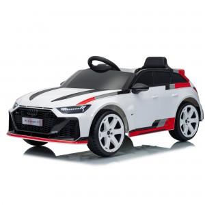 Official Licensed Audi RS6 Avant GT Kids Ride-On Car 12V with 2.4G Remote Control, Four-Wheel Suspension & Single Racing Seat
