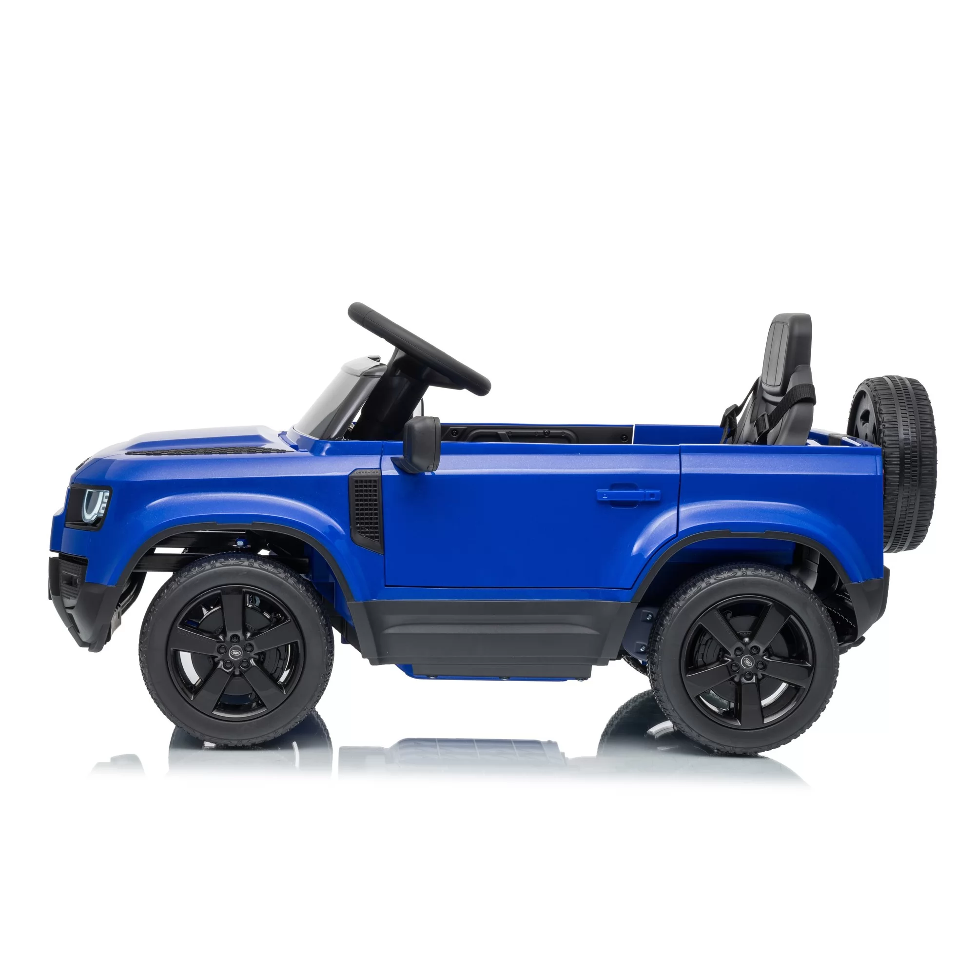Official Licensed Land Rover Defender Kids Ride-On Car 6V/12V Compact Single Seat with Four-Wheel Suspension & 2.4G Remote Control