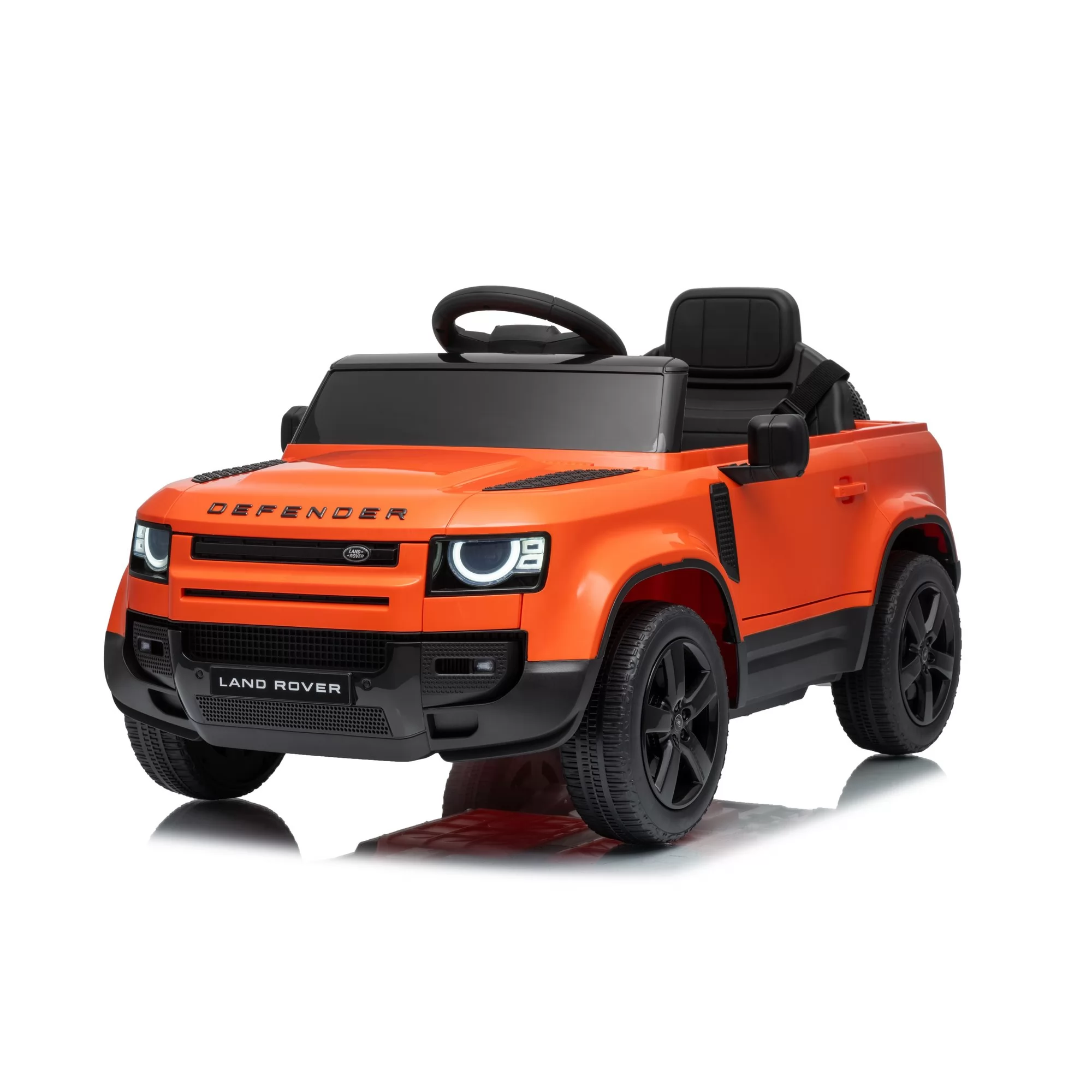 Official Licensed Land Rover Defender Kids Ride-On Car 6V/12V Compact Single Seat with Four-Wheel Suspension & 2.4G Remote Control