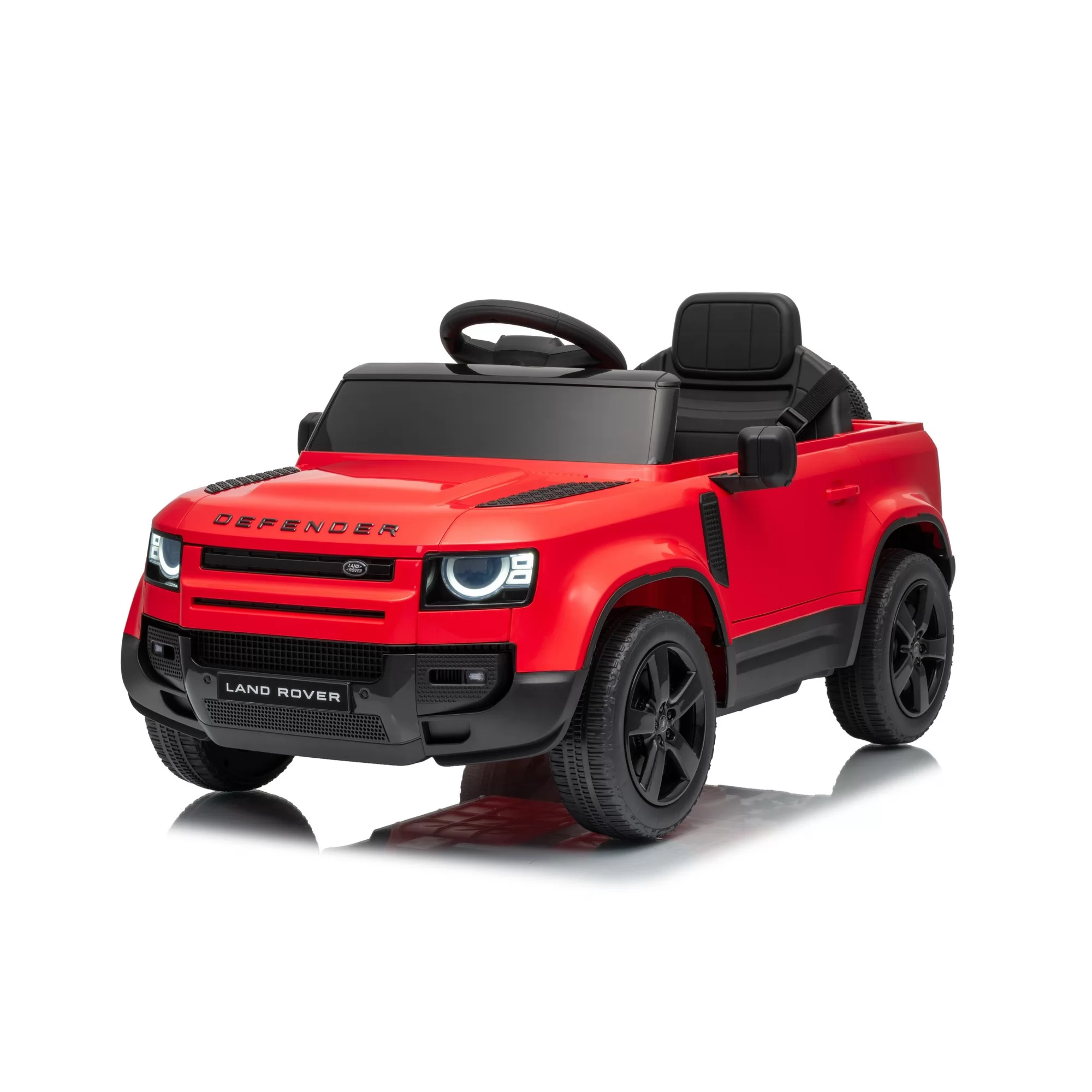 Official Licensed Land Rover Defender Kids Ride-On Car 6V/12V Compact Single Seat with Four-Wheel Suspension & 2.4G Remote Control