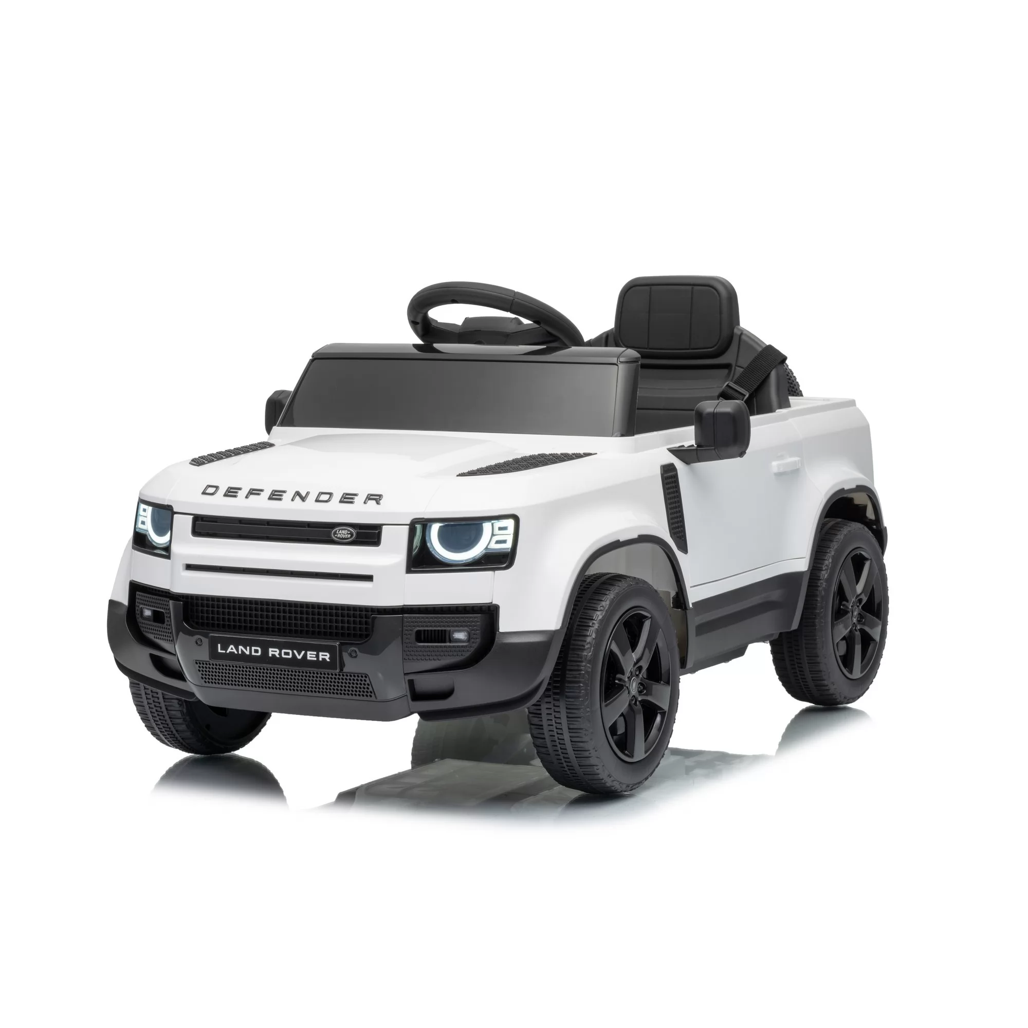 Official Licensed Land Rover Defender Kids Ride-On Car 6V/12V Compact Single Seat with Four-Wheel Suspension & 2.4G Remote Control