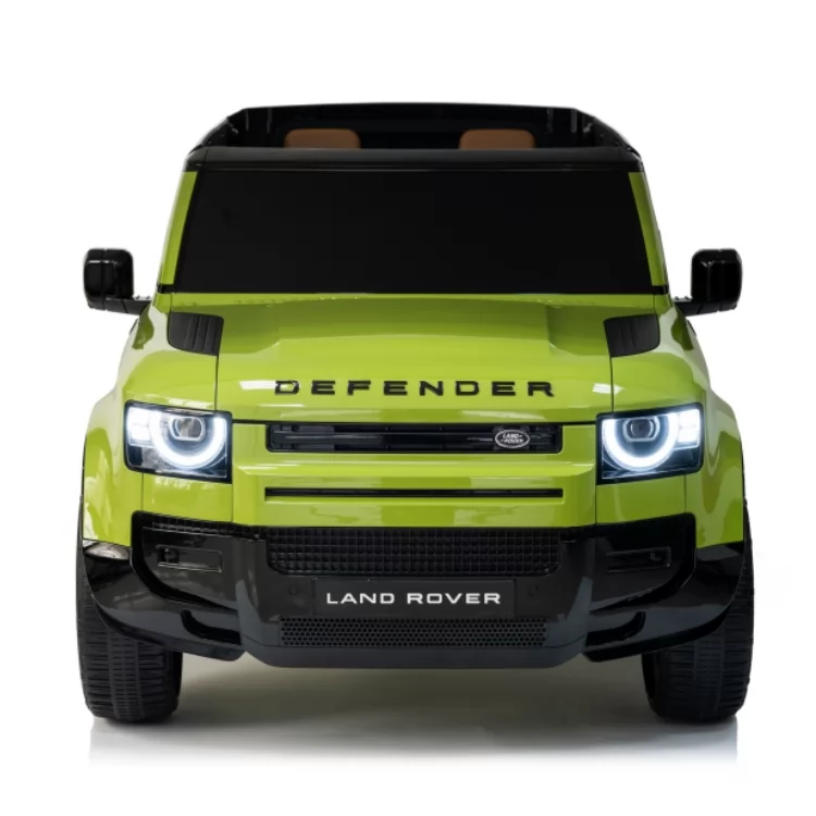 Official Licensed Land Rover Defender Kids Ride-On Car 12V/24V with 4 Motors, Two Seats & 2.4G Remote Control