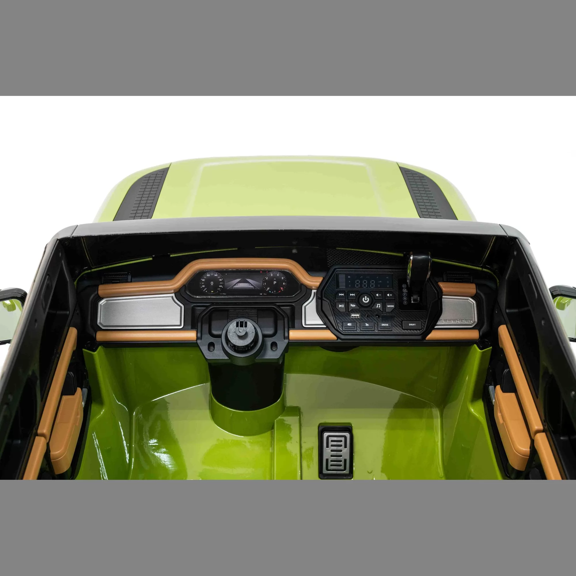 Official Licensed Land Rover Defender Kids Ride-On Car 12V/24V with 4 Motors, Two Seats & 2.4G Remote Control