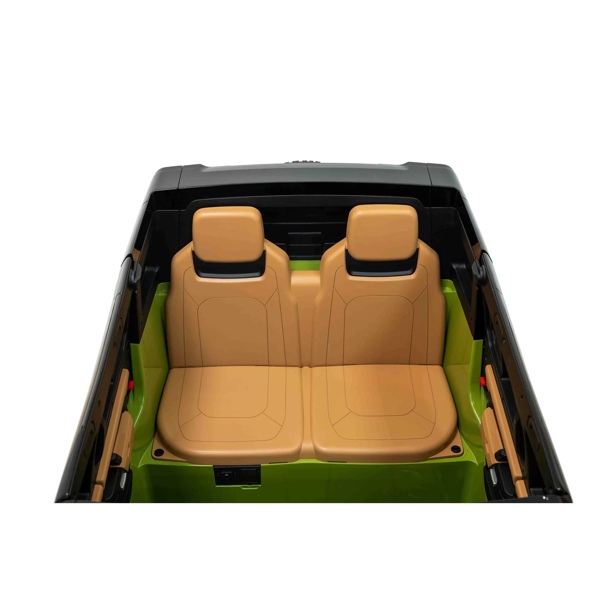 Official Licensed Land Rover Defender Kids Ride-On Car 12V/24V with 4 Motors, Two Seats & 2.4G Remote Control
