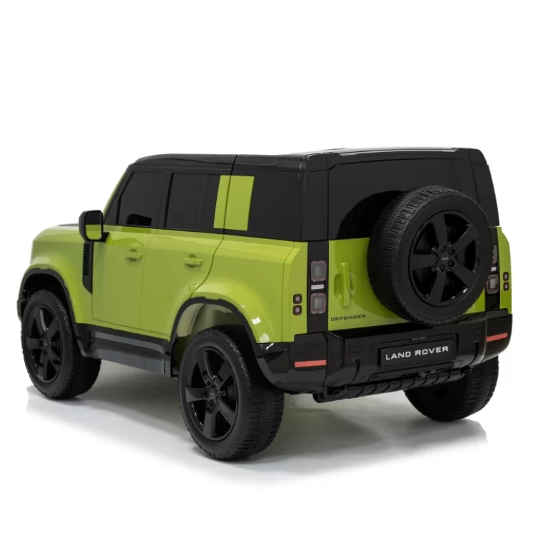 Official Licensed Land Rover Defender Kids Ride-On Car 12V/24V with 4 Motors, Two Seats & 2.4G Remote Control