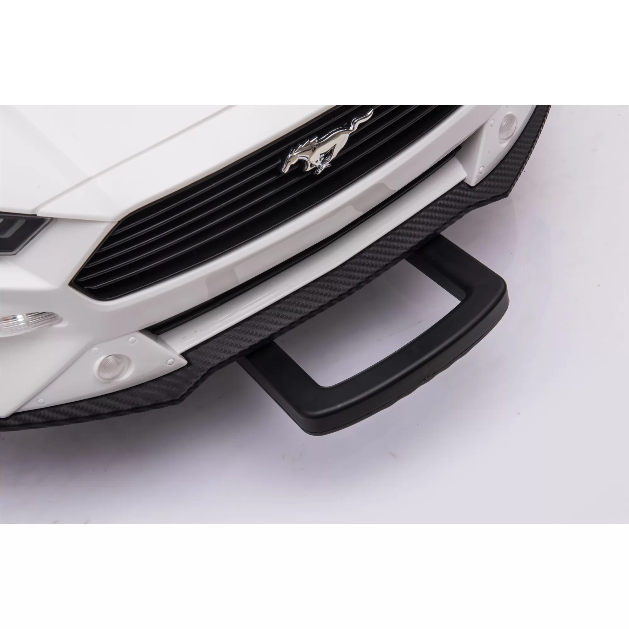 Official Licensed Ford Mustang Convertible Kids Ride-On Car 12V with 2.4G Remote, Opening Doors & Bluetooth Audio