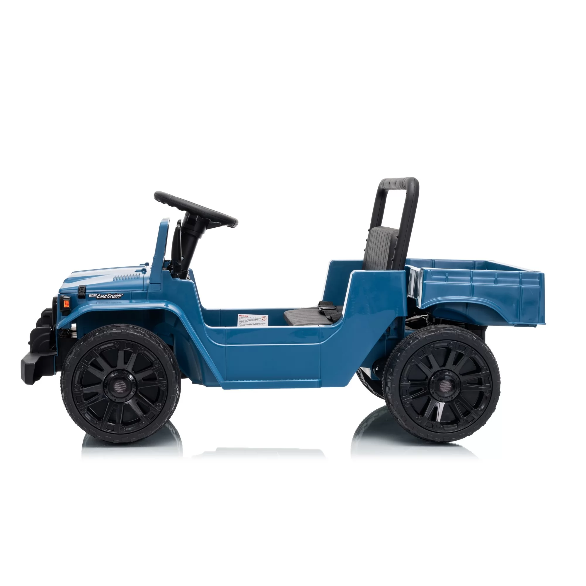 Officially Licensed Toyota Land Cruiser FJ45 Kids Ride-On Truck 12V with Electric Dumping Bed & 2.4G Remote