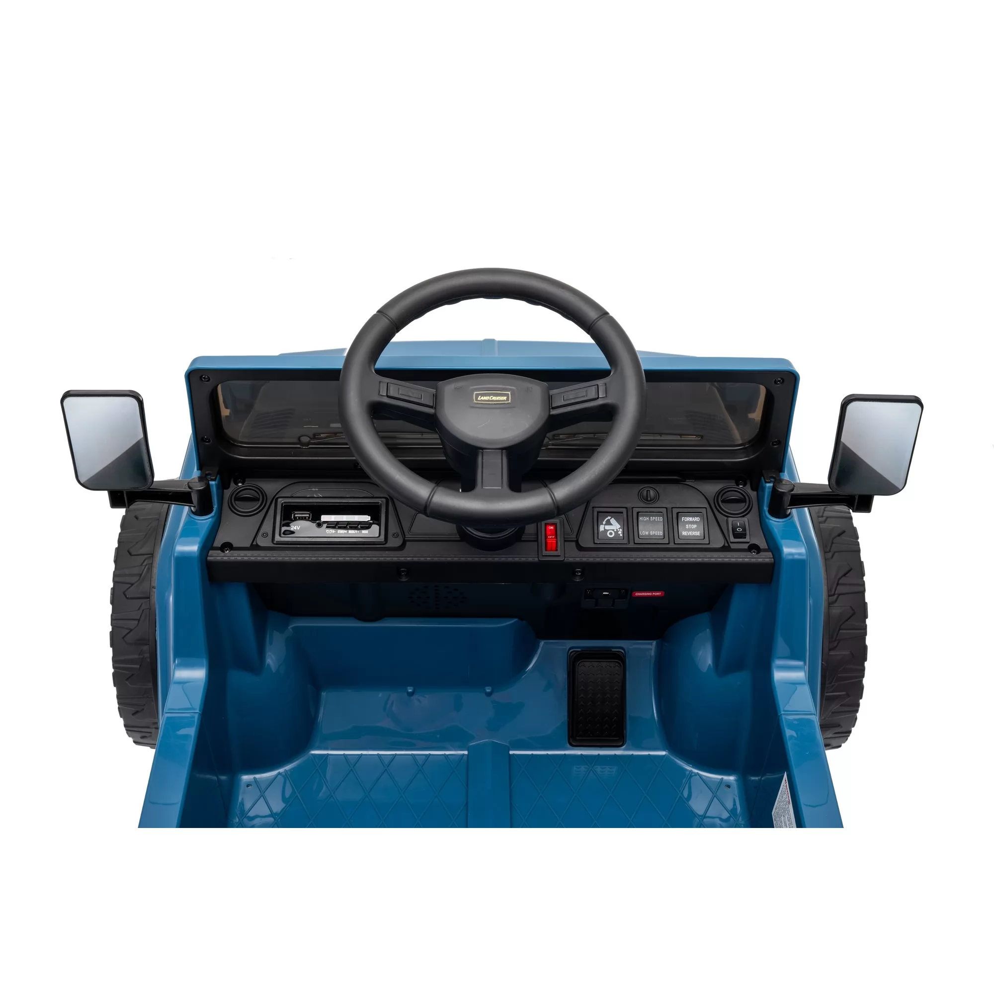 Officially Licensed Toyota Land Cruiser FJ45 Kids Ride-On Truck 12V with Electric Dumping Bed & 2.4G Remote