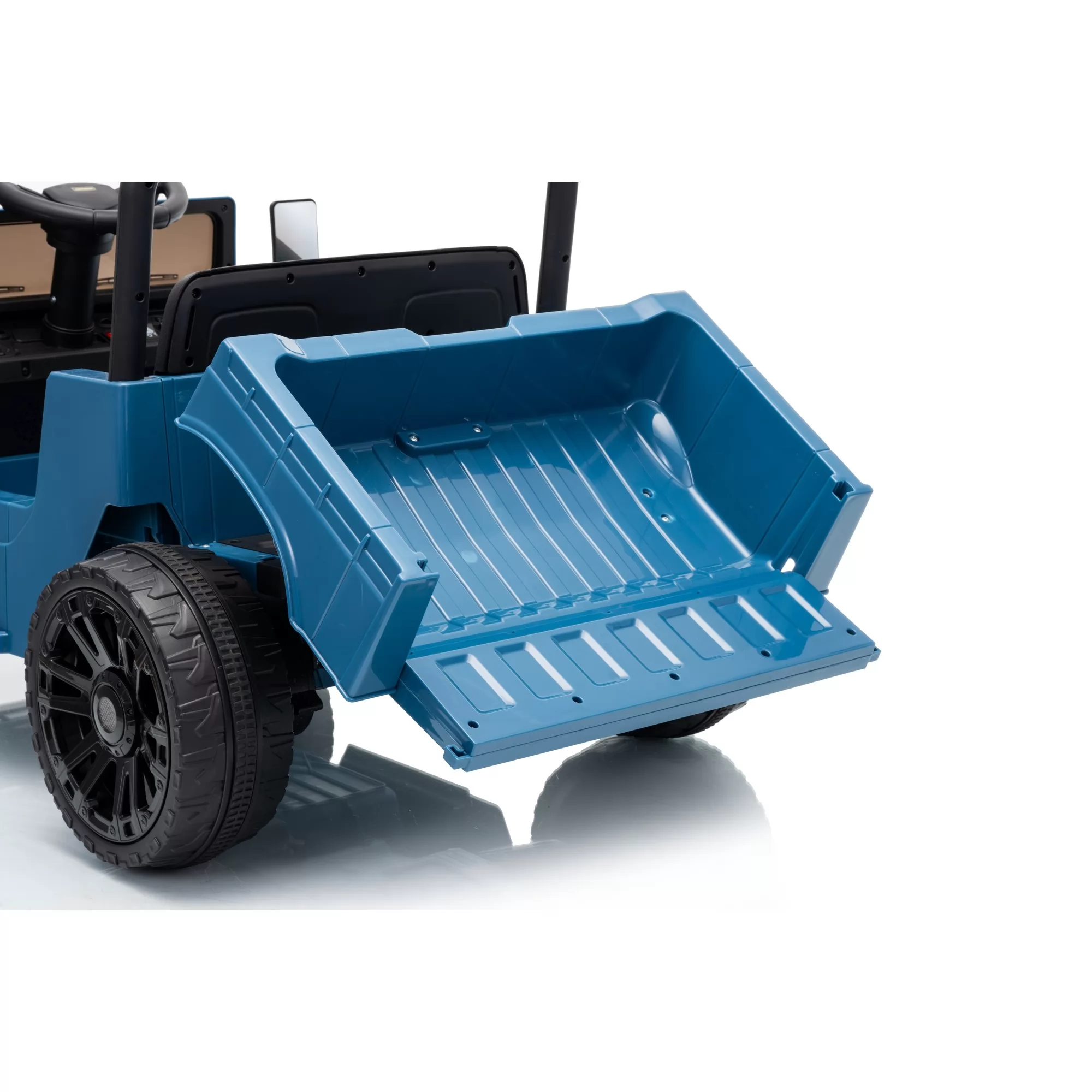 Officially Licensed Toyota Land Cruiser FJ45 Kids Ride-On Truck 12V with Electric Dumping Bed & 2.4G Remote