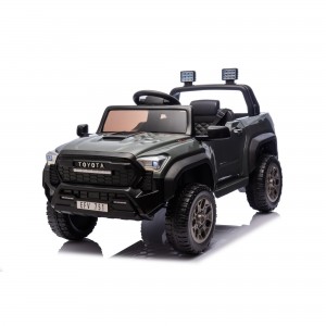 Official Toyota Tacoma TRD Pro 12V Kids Ride-On Truck | Drop-Down Tailgate, 2.4G Remote