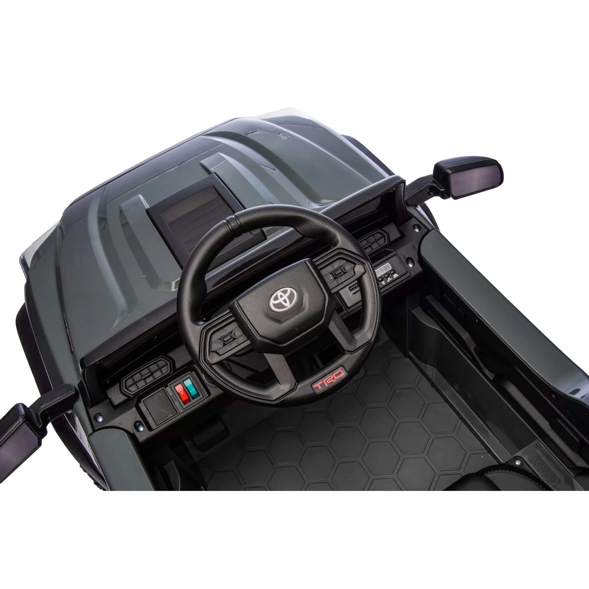 Official Toyota Tacoma TRD Pro 12V Kids Ride-On Truck | Drop-Down Tailgate, 2.4G Remote