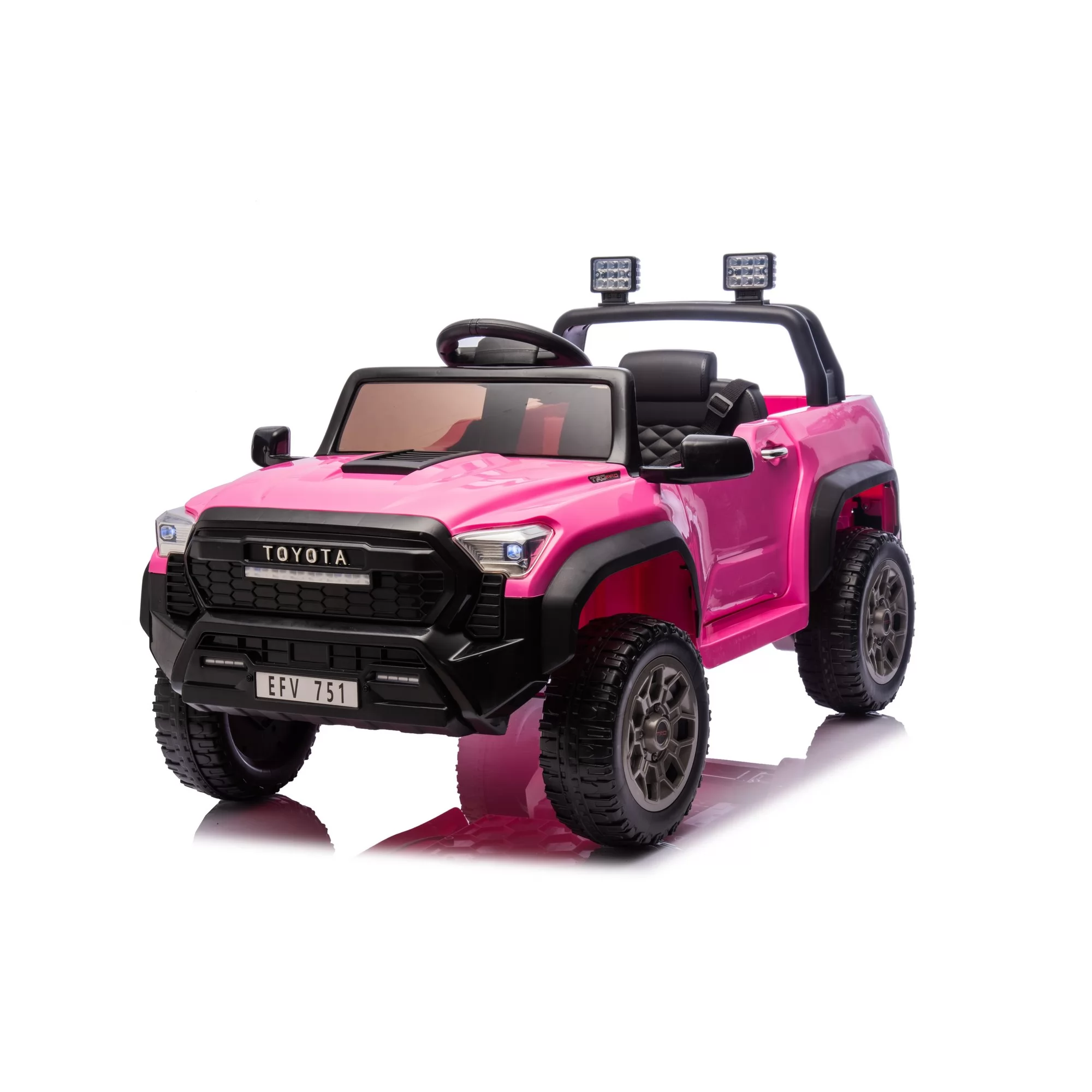 Official Toyota Tacoma TRD Pro 12V Kids Ride-On Truck | Drop-Down Tailgate, 2.4G Remote