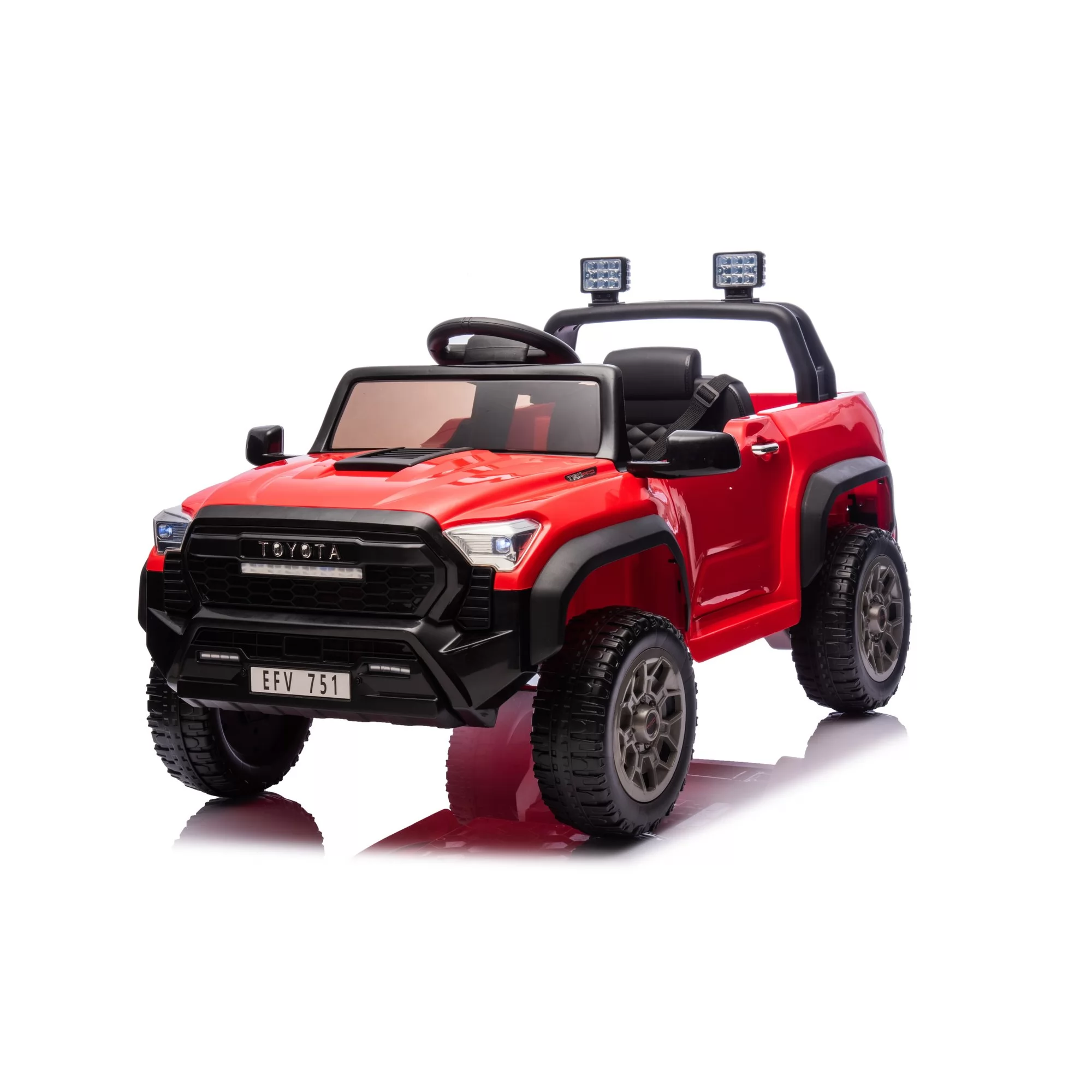 Official Toyota Tacoma TRD Pro 12V Kids Ride-On Truck | Drop-Down Tailgate, 2.4G Remote
