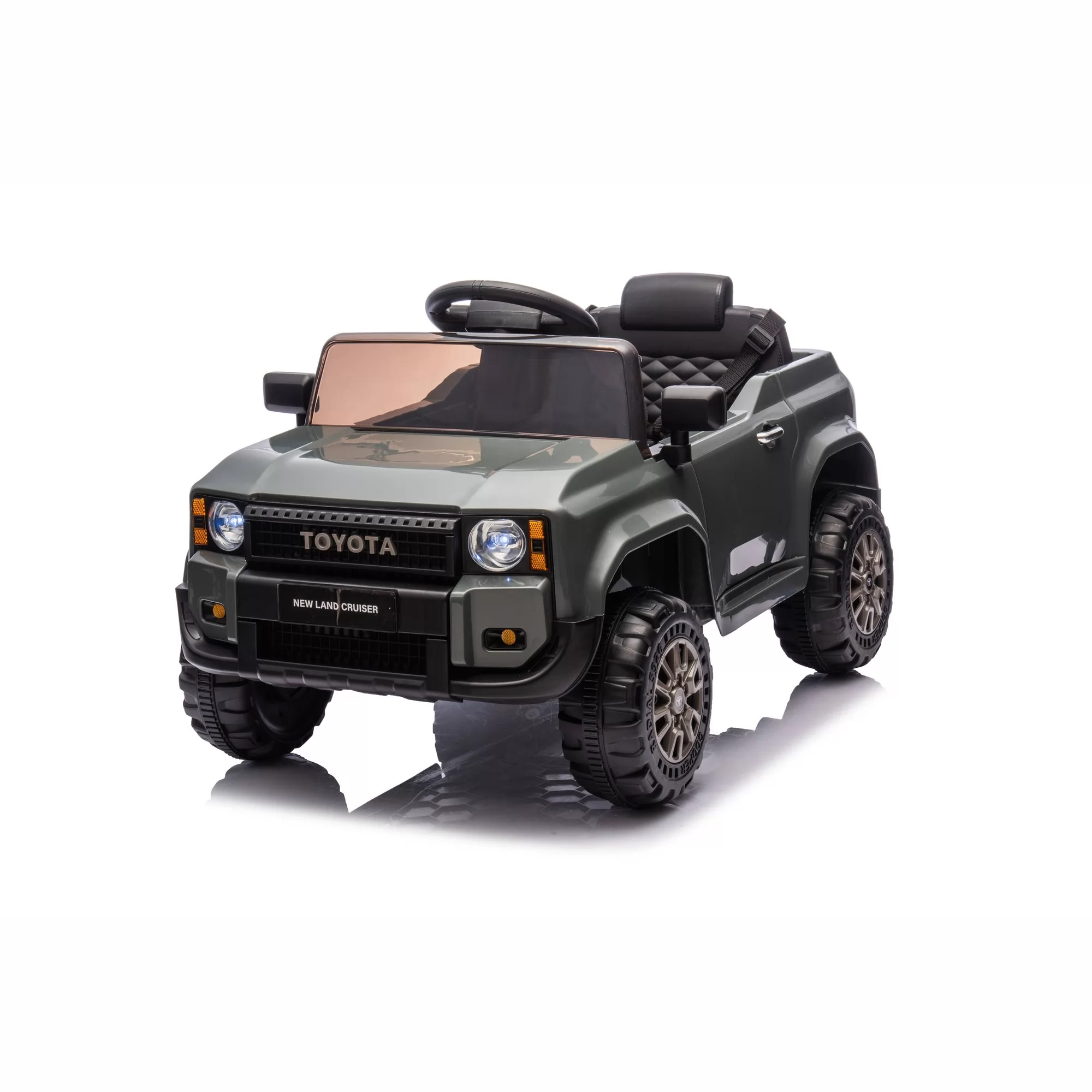 Official Toyota Land Cruiser 250 12V Ride-On SUV for Kids | 2.4G Remote, One-Button Start