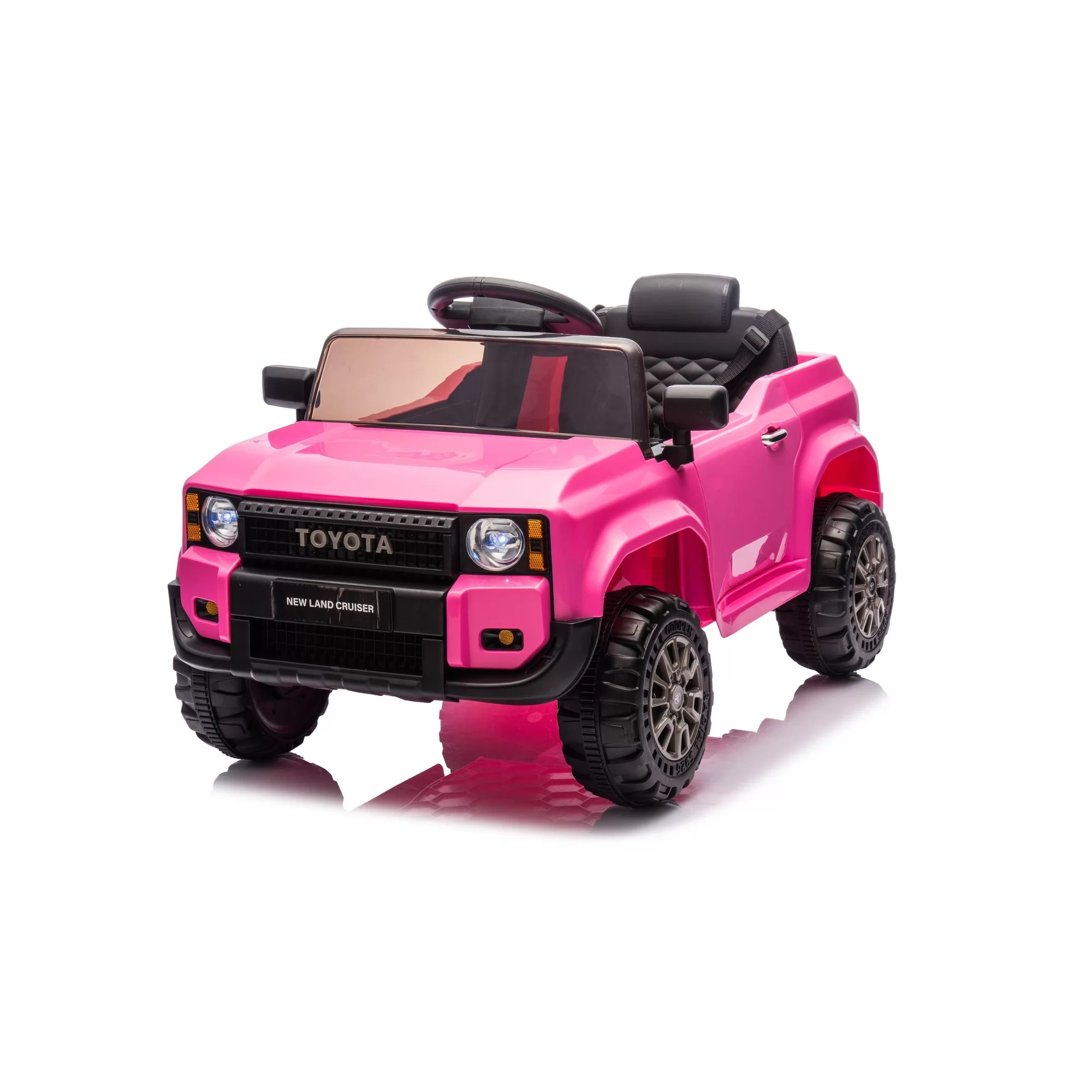 Official Toyota Land Cruiser 250 12V Ride-On SUV for Kids | 2.4G Remote, One-Button Start