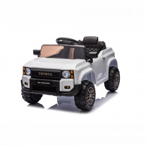 Official Toyota Land Cruiser 250 12V Ride-On SUV for Kids | 2.4G Remote, One-Button Start