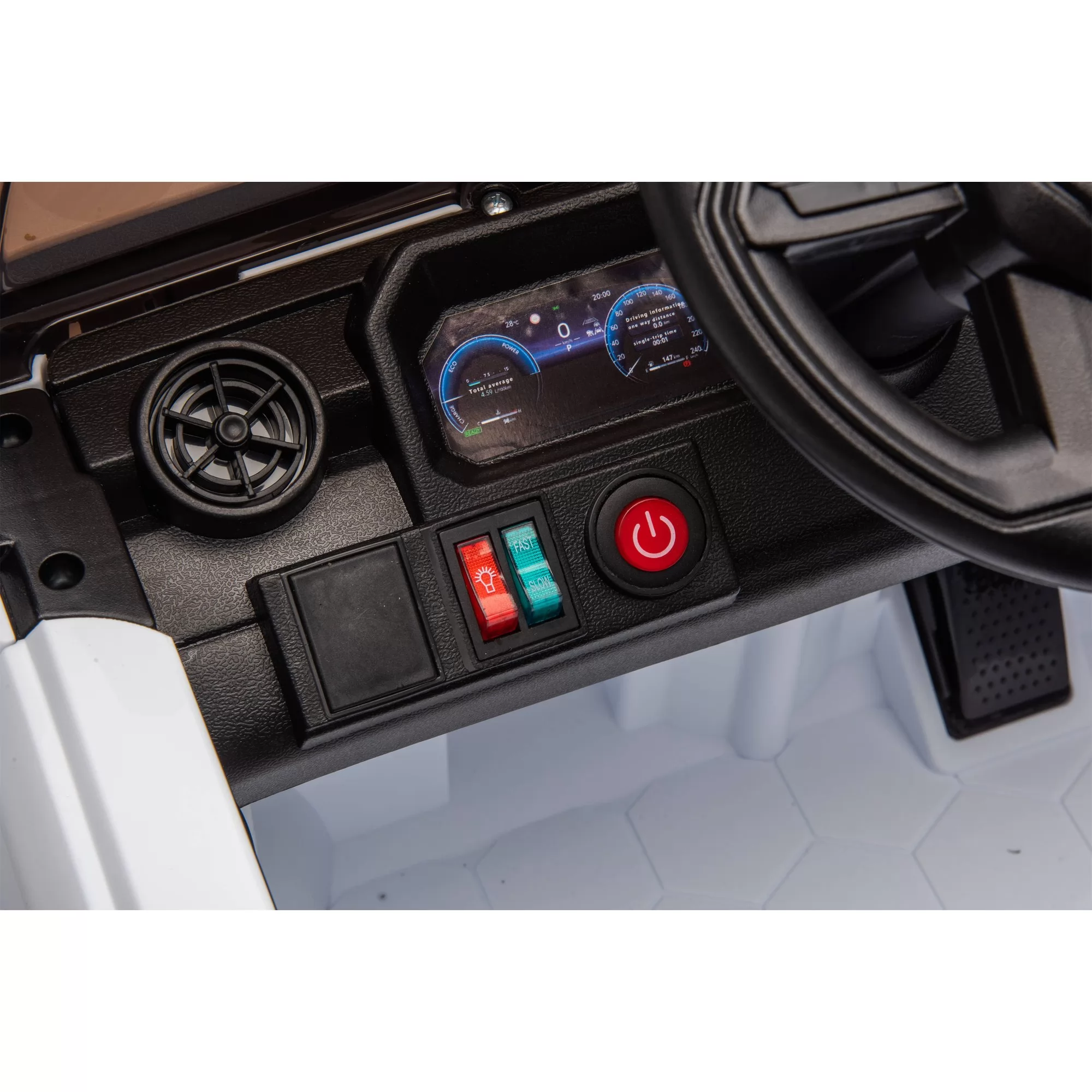 Official Toyota Land Cruiser 250 12V Ride-On SUV for Kids | 2.4G Remote, One-Button Start