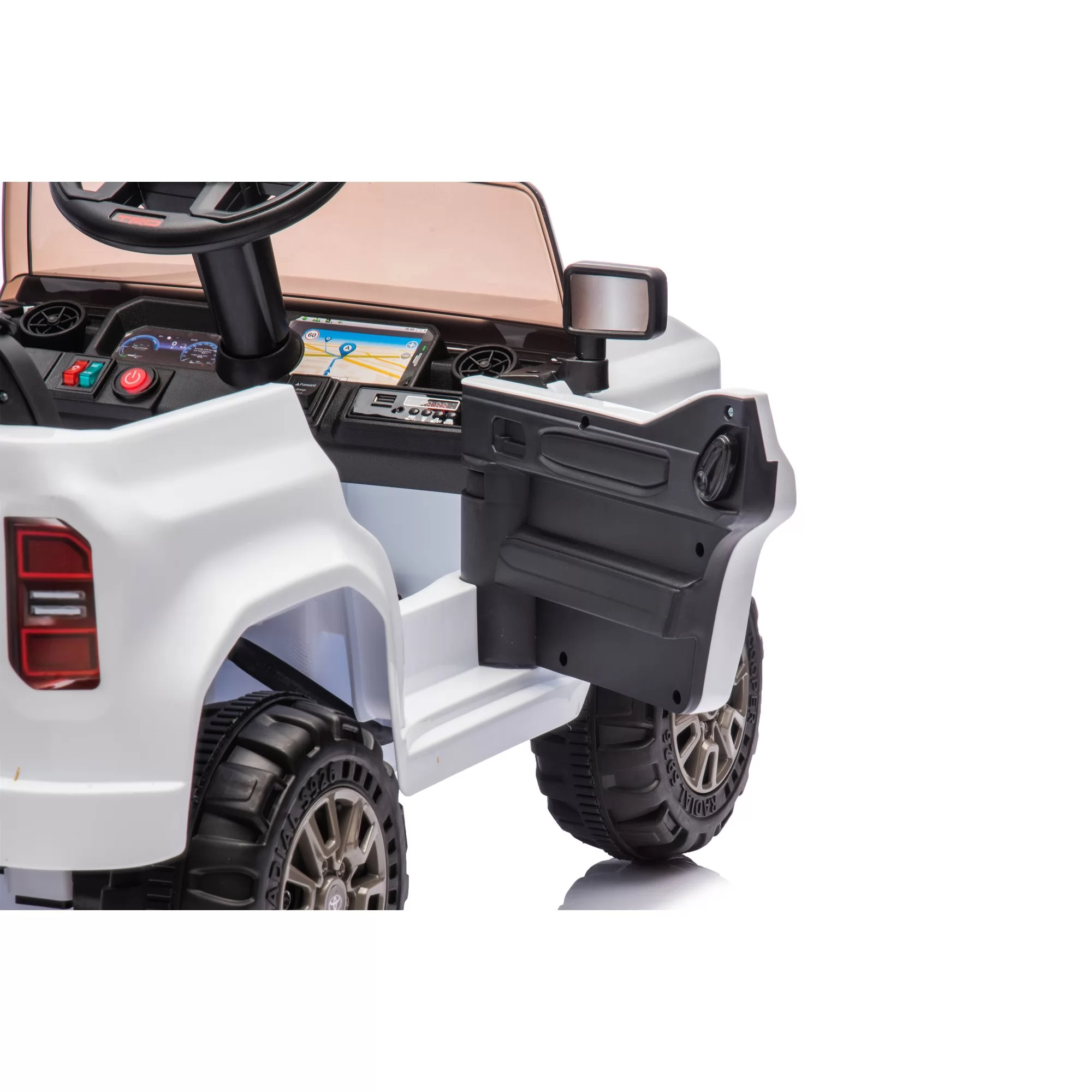 Official Toyota Land Cruiser 250 12V Ride-On SUV for Kids | 2.4G Remote, One-Button Start