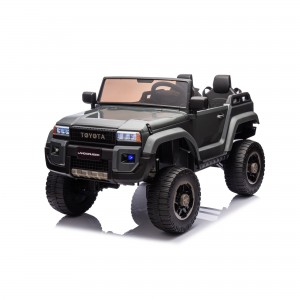 Toyota Land Cruiser 250 12V Two-Seat Ride-On SUV for Kids | 4-Wheel Suspension, 2.4G Remote