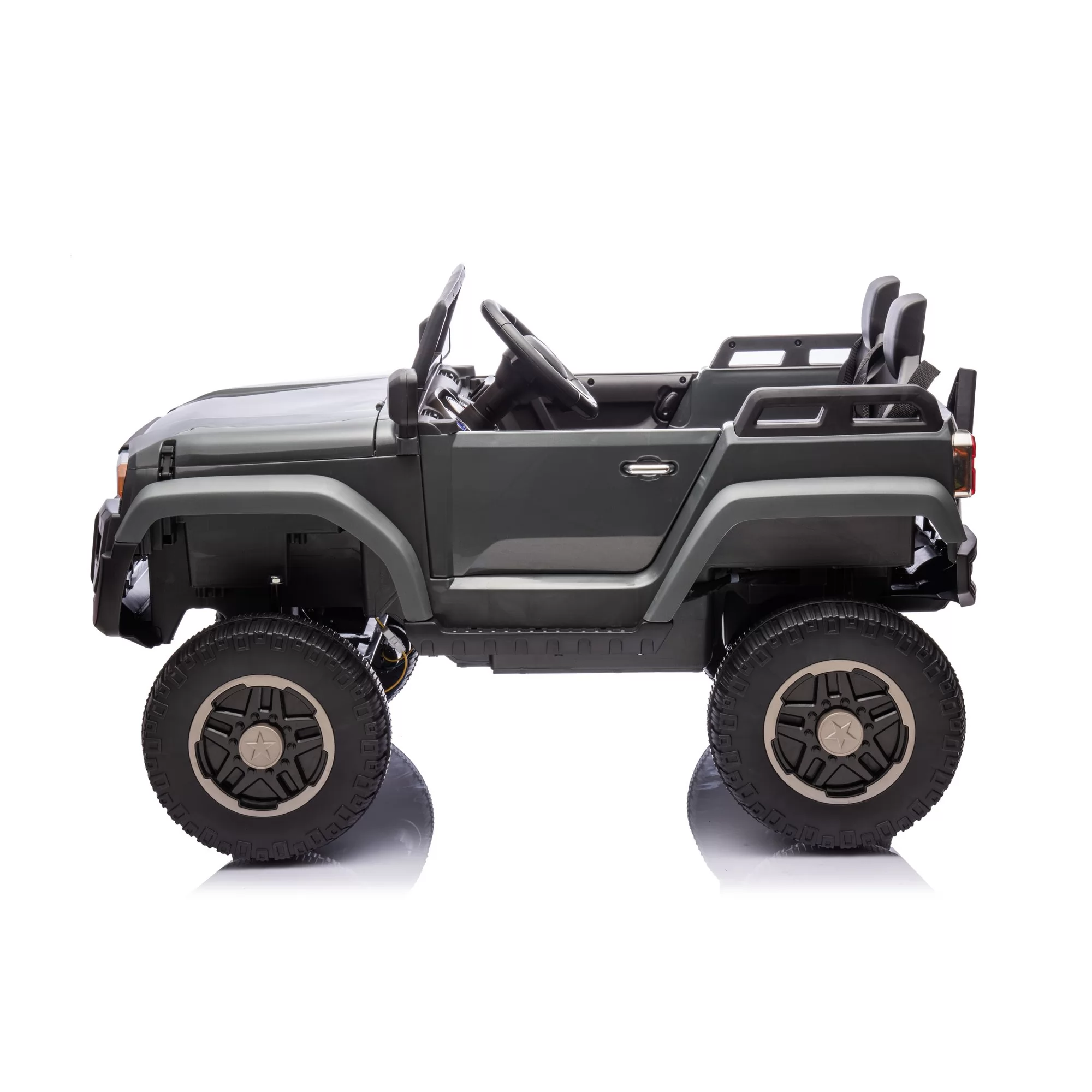Toyota Land Cruiser 250 12V Two-Seat Ride-On SUV for Kids | 4-Wheel Suspension, 2.4G Remote